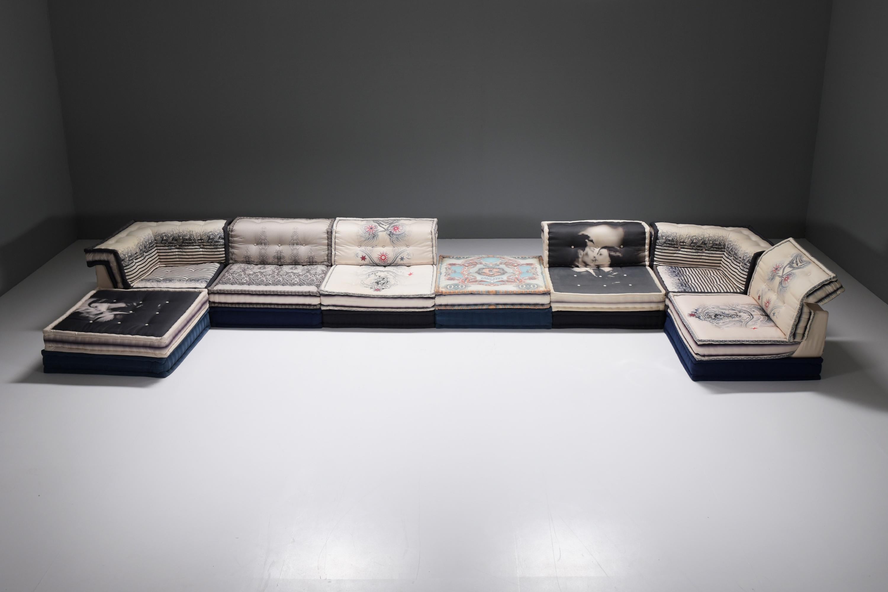 Mah Jong ‘Jean-Paul Gaultier’ edition by Hans Hopfer for Roche Bobois France For Sale 5