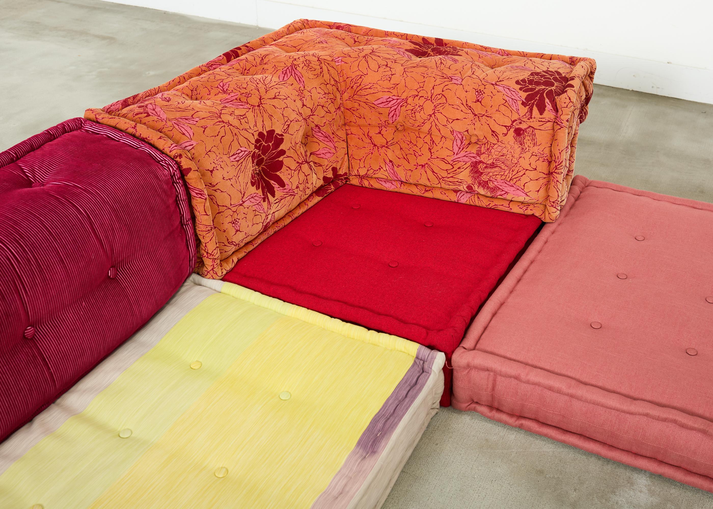 Mah Jong Kenzo Missoni Sectional Sofa Hans Hopfer for Roche Bobois 2015 im Angebot 2