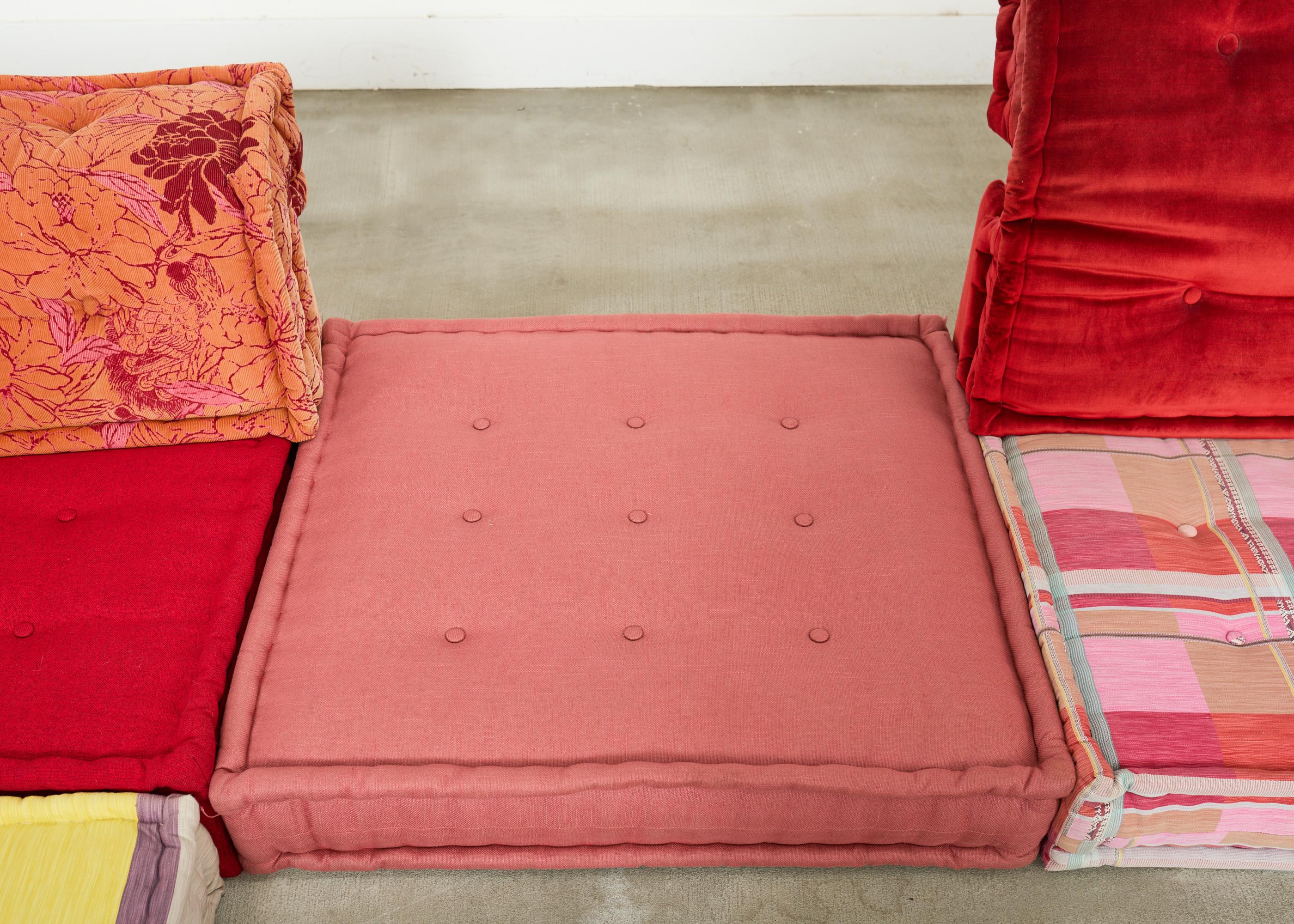 Mah Jong Kenzo Missoni Sectional Sofa Hans Hopfer for Roche Bobois 2015 im Angebot 3