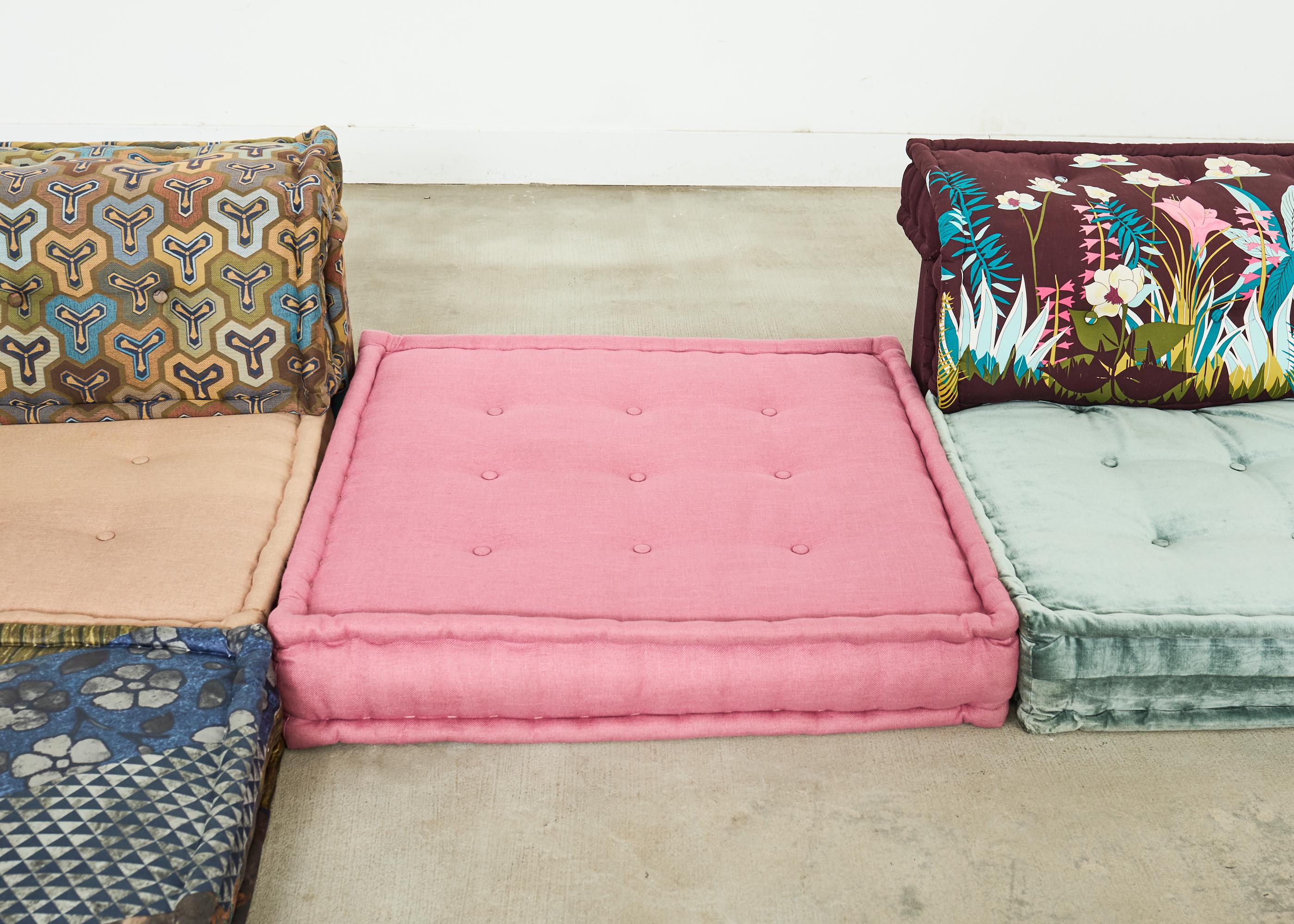 Mah Jong Kenzo Missoni Sofá seccional Hans Hopfer para Roche Bobois 2015 en venta 3