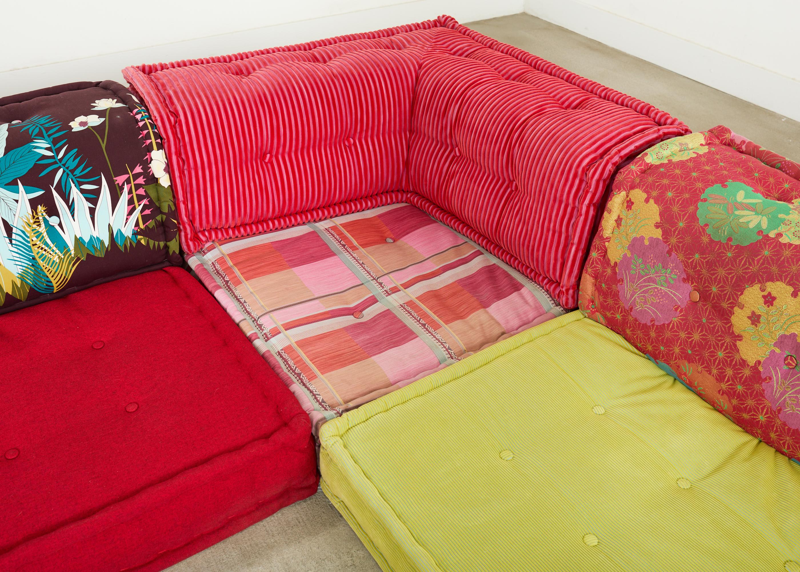 Mah Jong Kenzo Missoni Sectional Sofa Hans Hopfer for Roche Bobois 2015 im Angebot 5