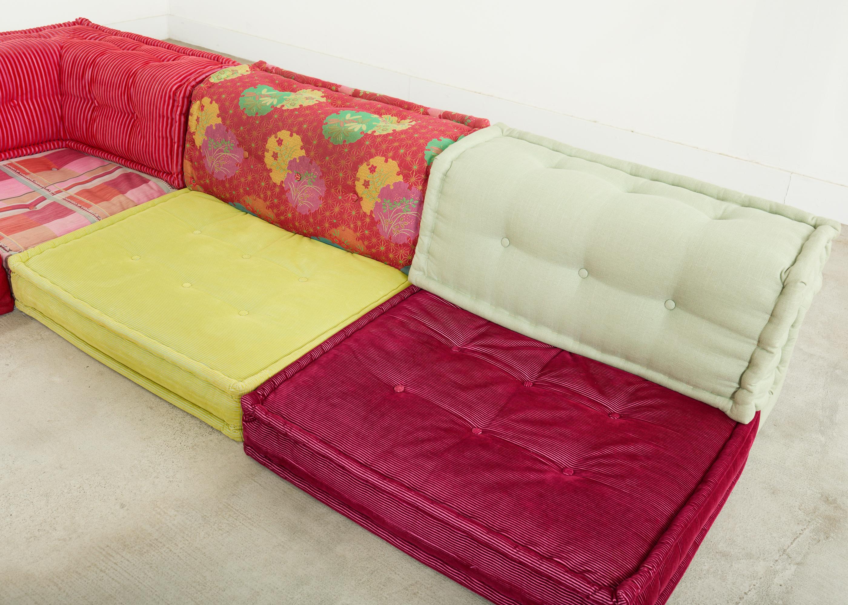Mah Jong Kenzo Missoni Sectional Sofa Hans Hopfer for Roche Bobois 2015 im Angebot 6