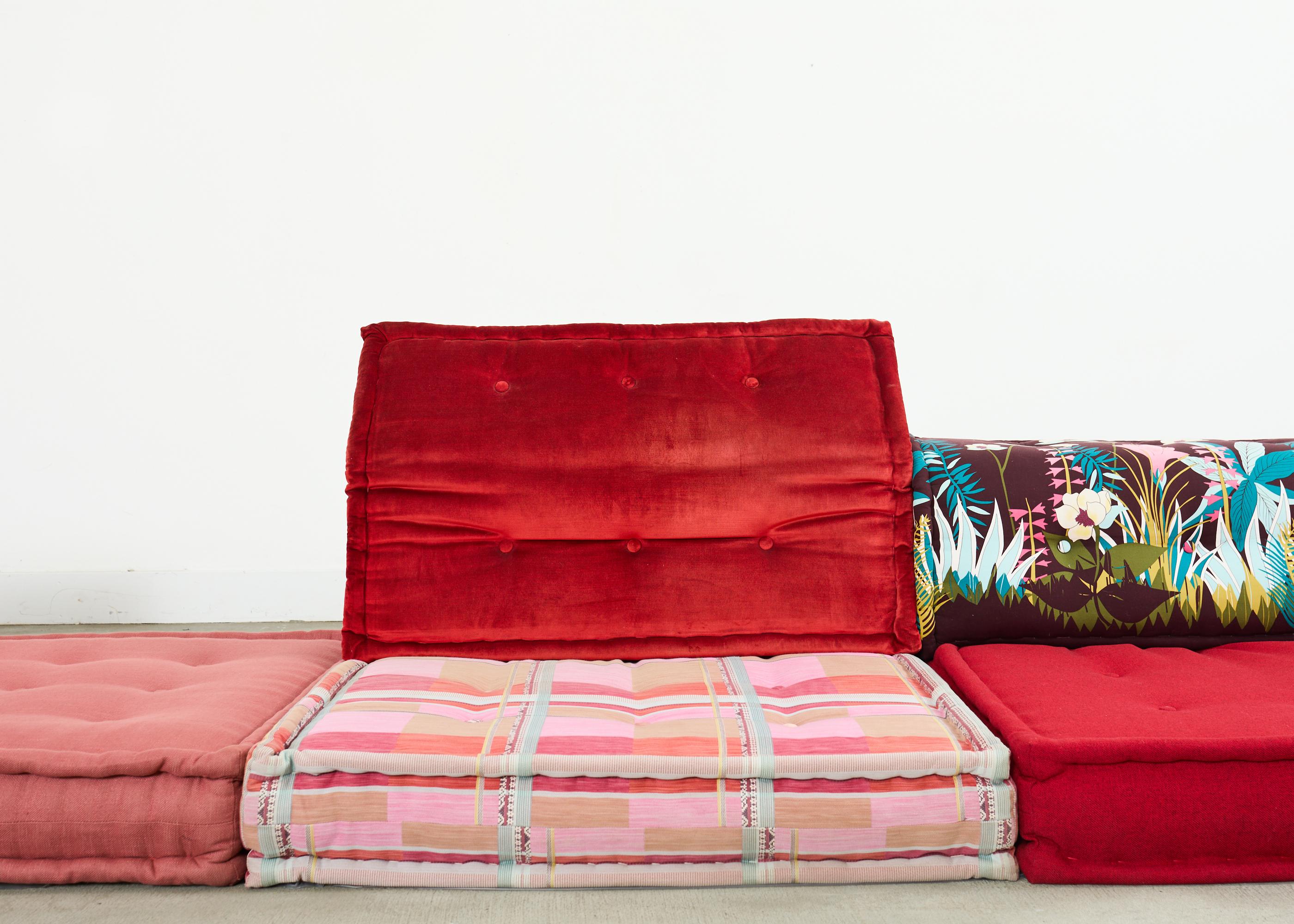 Mah Jong Kenzo Missoni Sectional Sofa Hans Hopfer for Roche Bobois 2015 im Zustand „Gut“ im Angebot in Rio Vista, CA