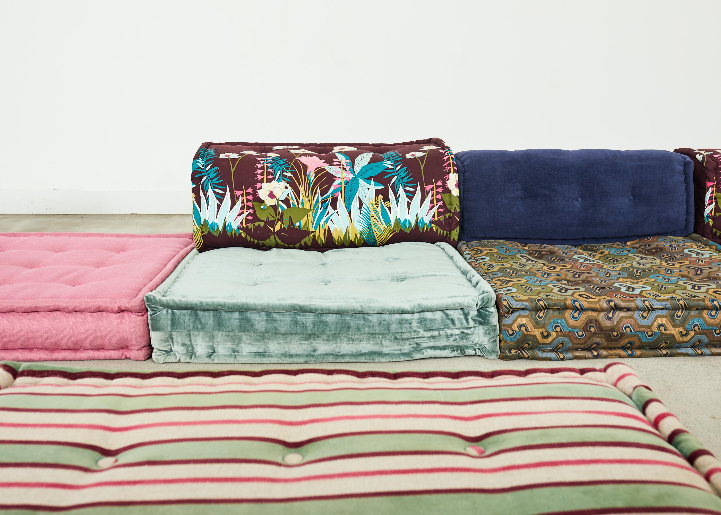 Mah Jong Kenzo Missoni Sofá seccional Hans Hopfer para Roche Bobois 2015 Siglo XXI y contemporáneo en venta