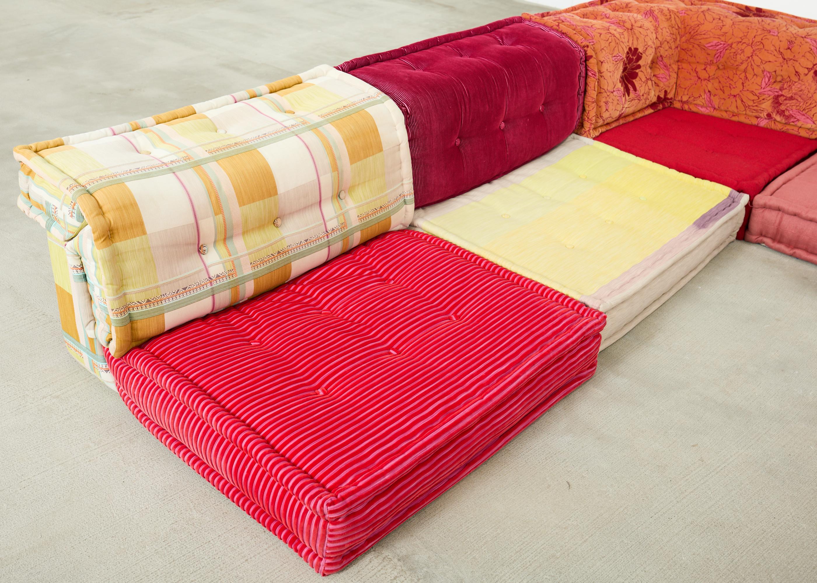 Mah Jong Kenzo Missoni Sectional Sofa Hans Hopfer for Roche Bobois 2015 im Angebot 1