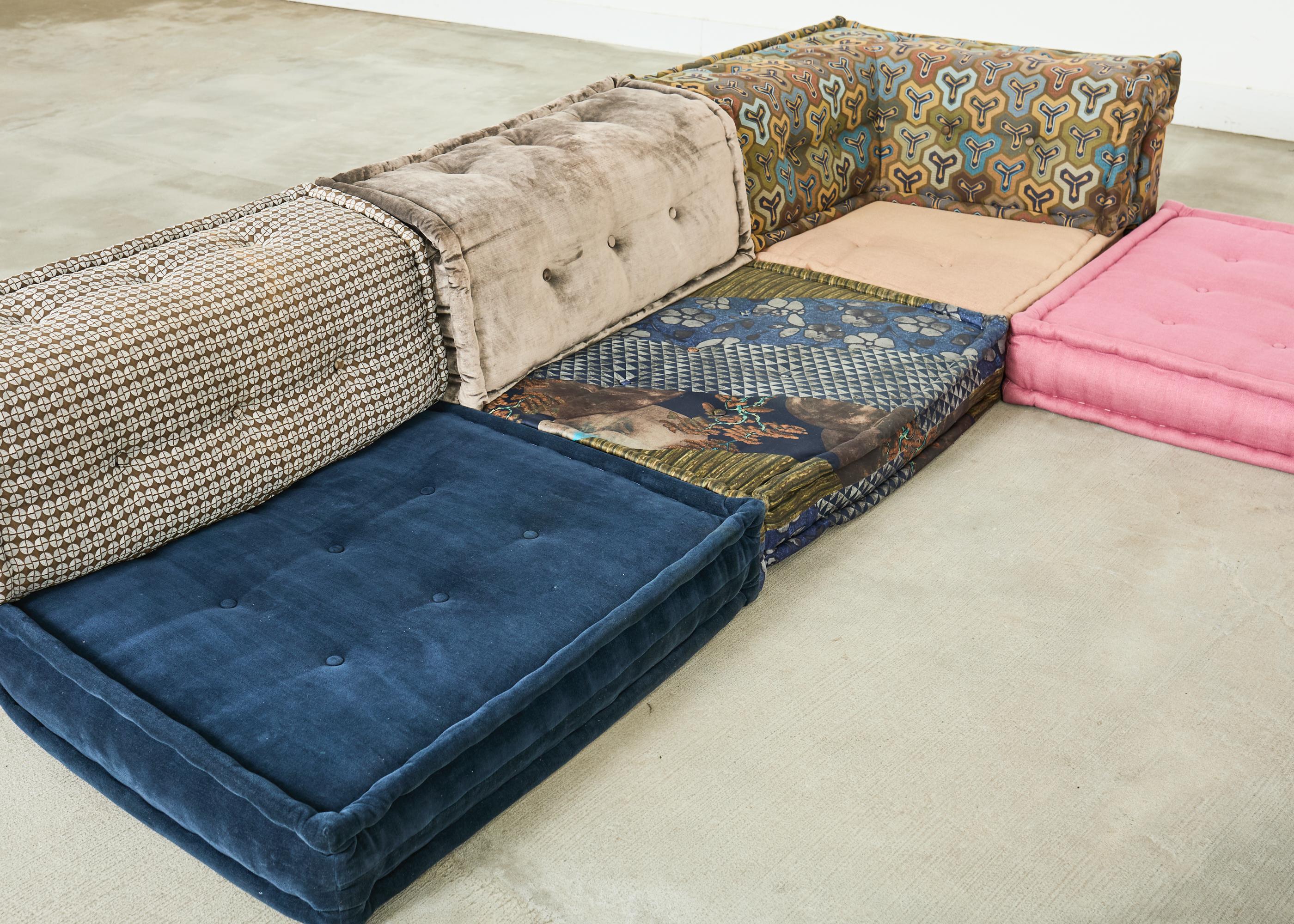 Mah Jong Kenzo Missoni Sofá seccional Hans Hopfer para Roche Bobois 2015 en venta 1