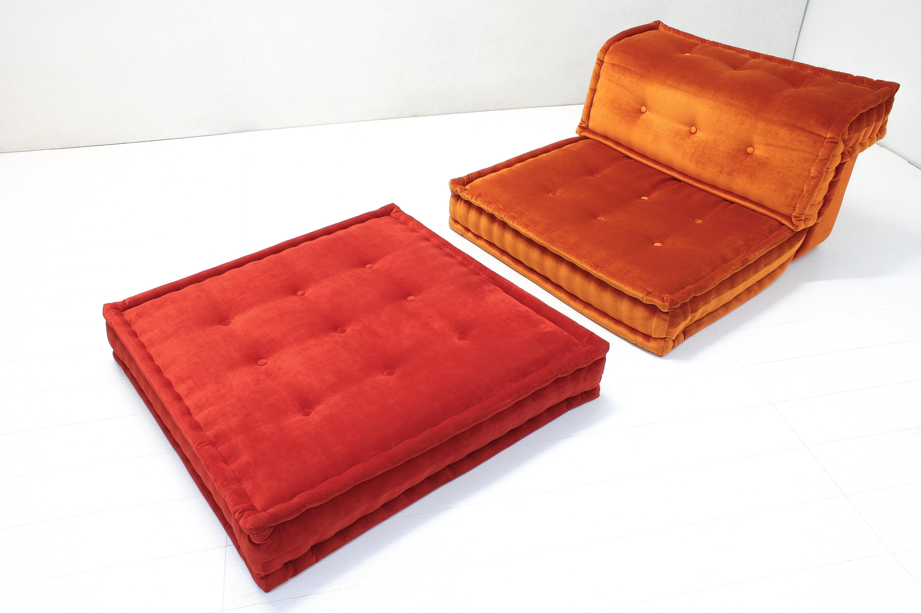 Mah Jong Modular Landscape Lounge Sofa by Hans Hopfer & Missoni for Roche Bobois In Good Condition In Izegem, VWV