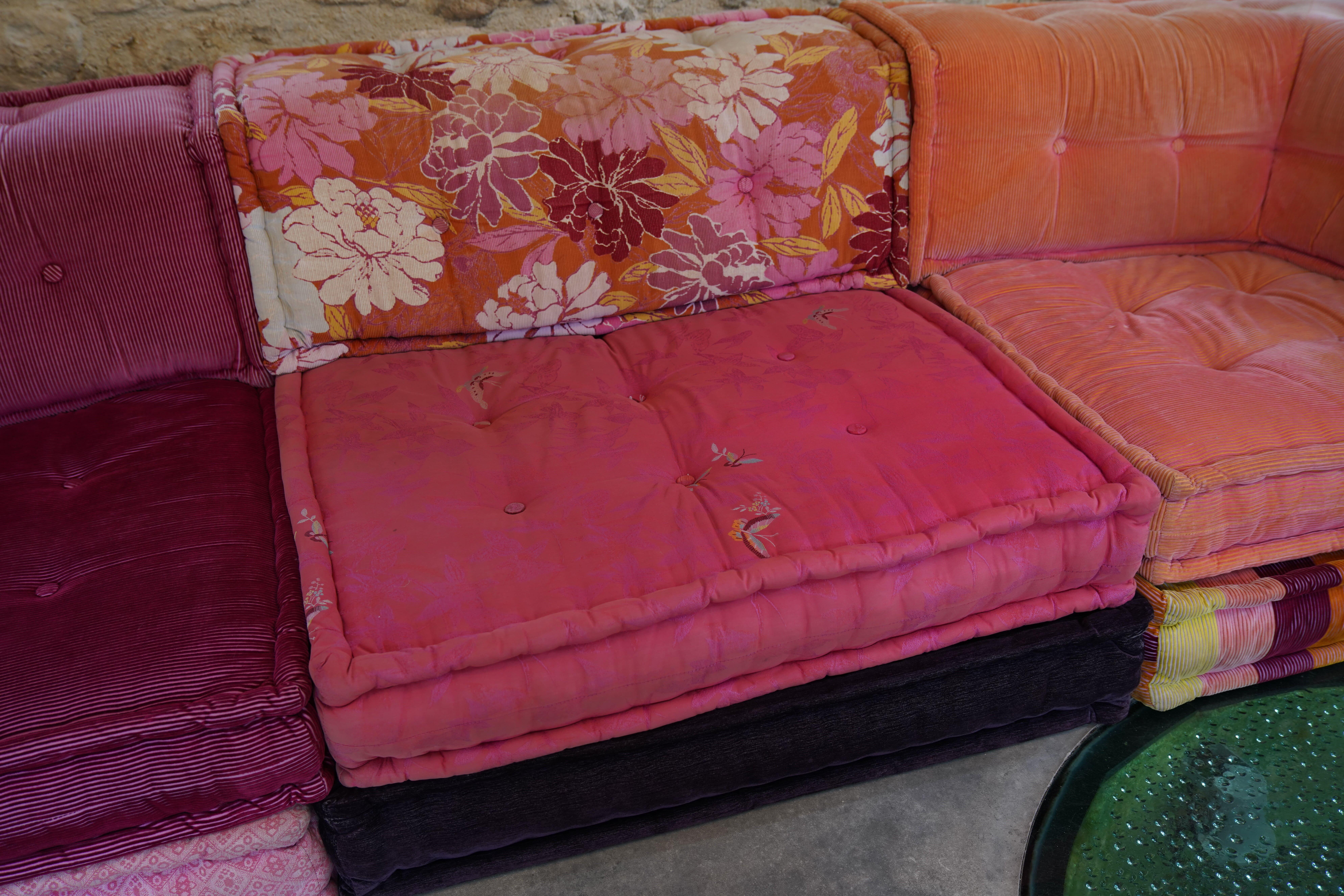 Mah Jong Modular Sofa by Hans Hopfer for Roche Bobois, France 2010 In Good Condition For Sale In Malibu, US