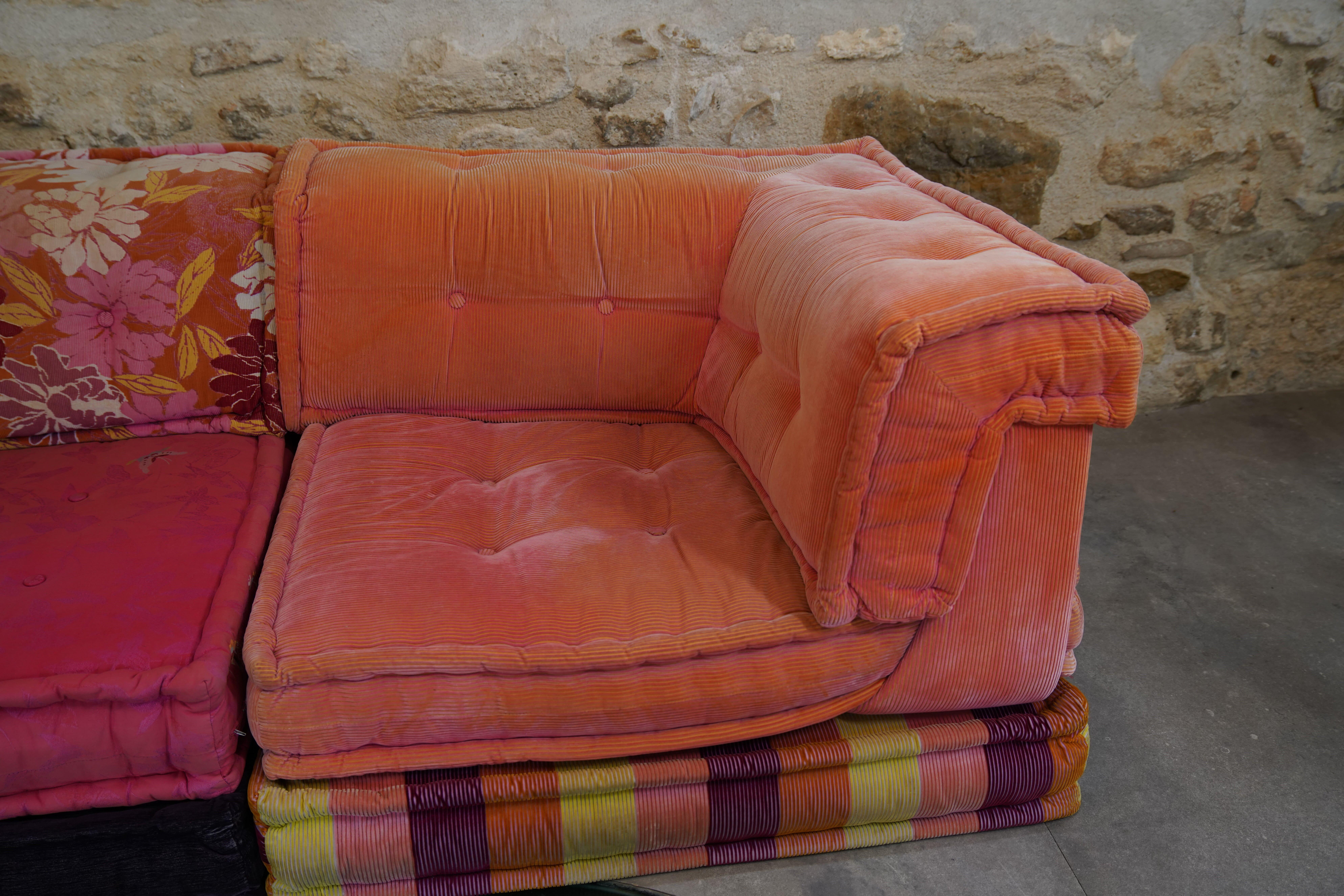 Contemporary Mah Jong Modular Sofa by Hans Hopfer for Roche Bobois, France 2010