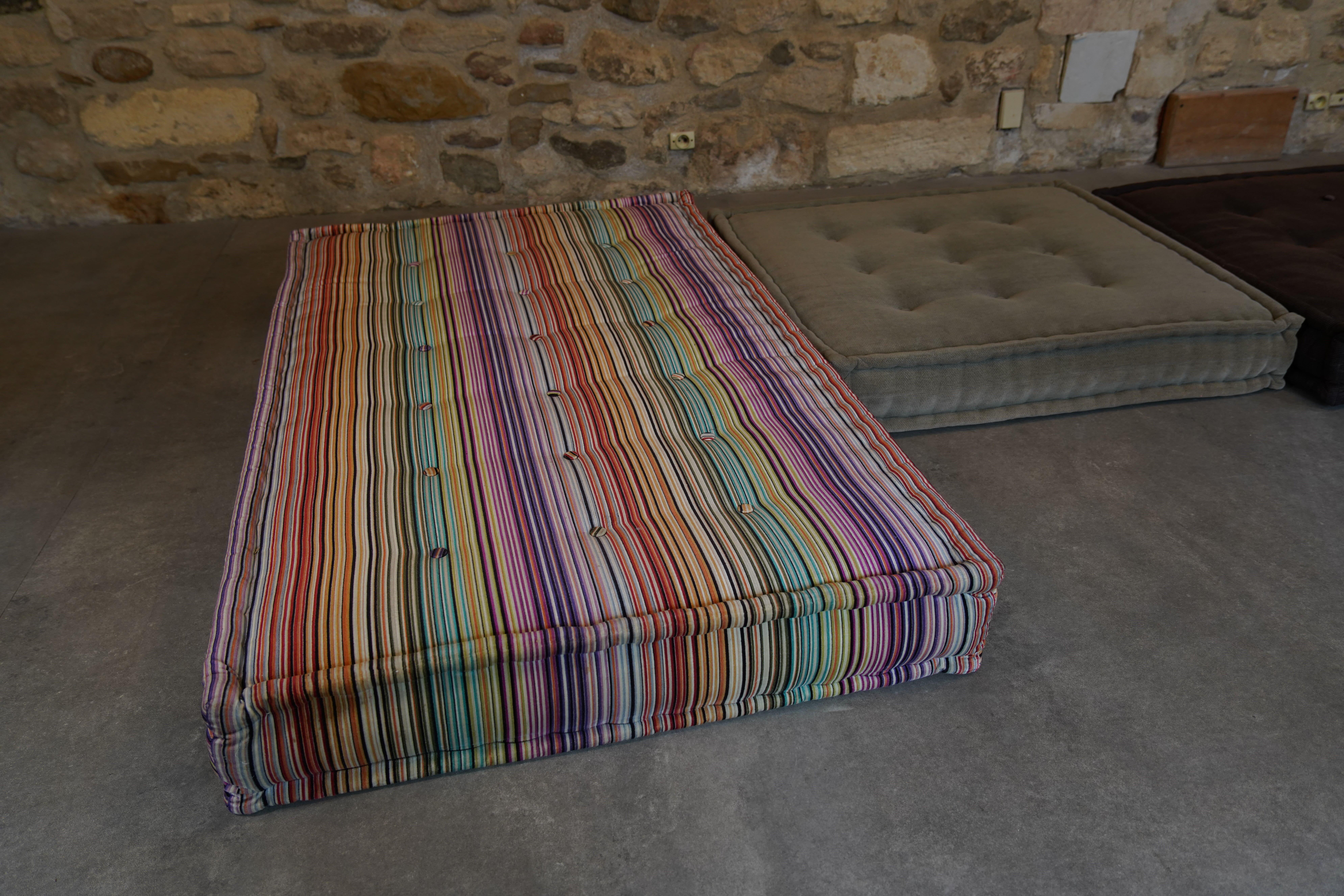 Hand-Crafted Mah Jong Composition Missoni Sofa by Hans Hopfer for Roche Bobois, Italy 2018 For Sale