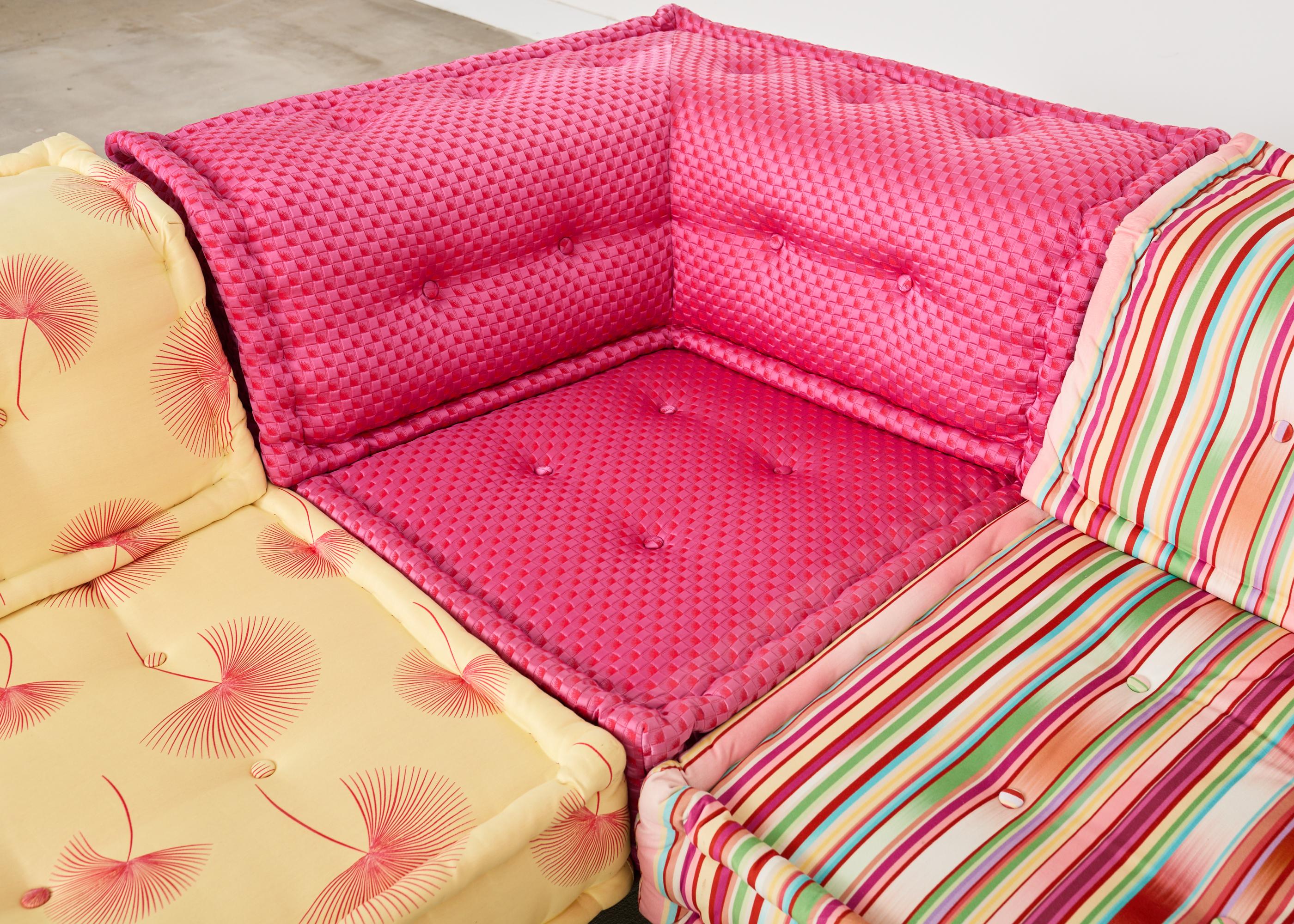 Mah Jong Natsu Kenzo Platform Sofa Hans Hopfer Roche Bobois im Angebot 4