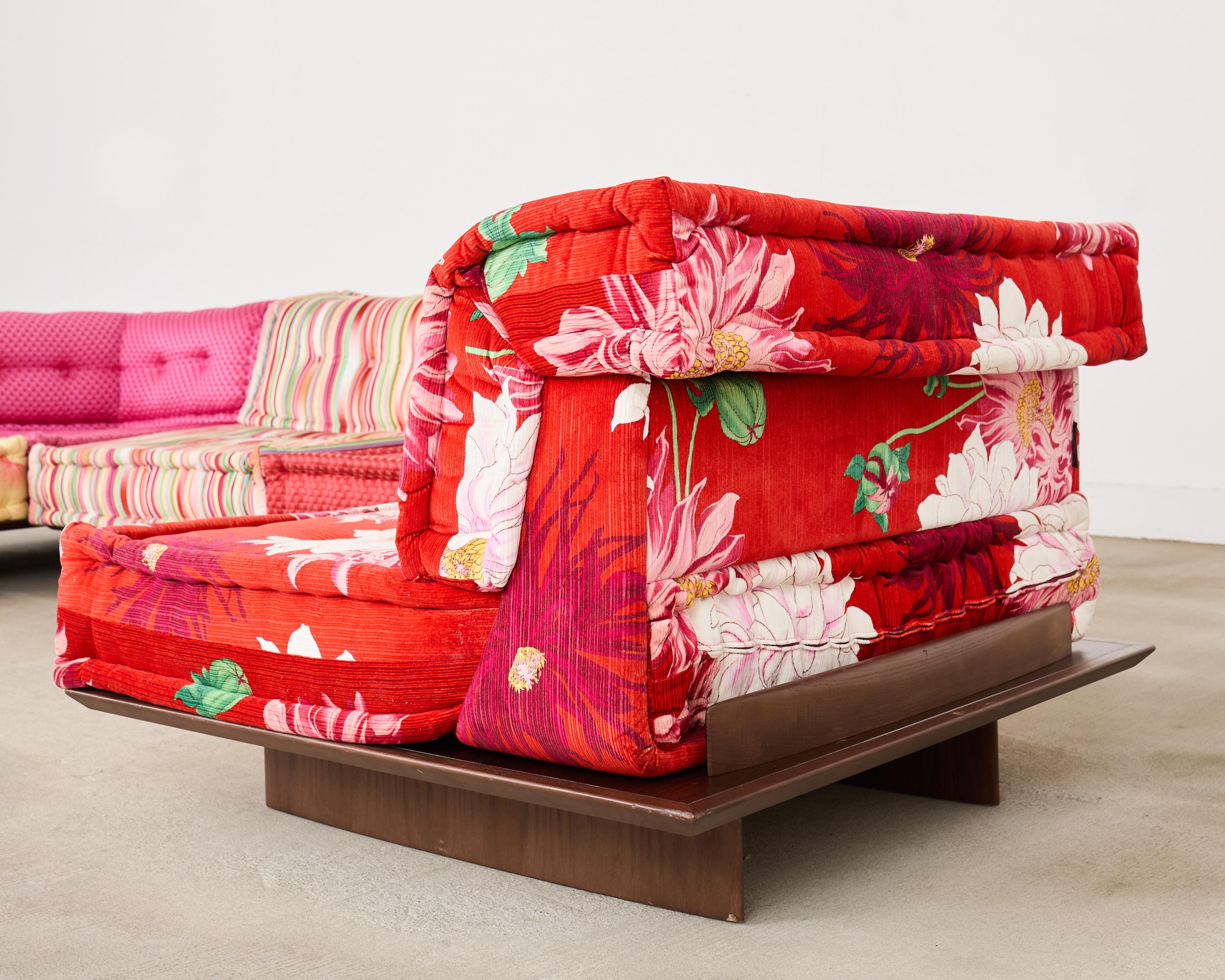 Mah Jong Natsu Kenzo Platform Sofa Hans Hopfer Roche Bobois im Angebot 8