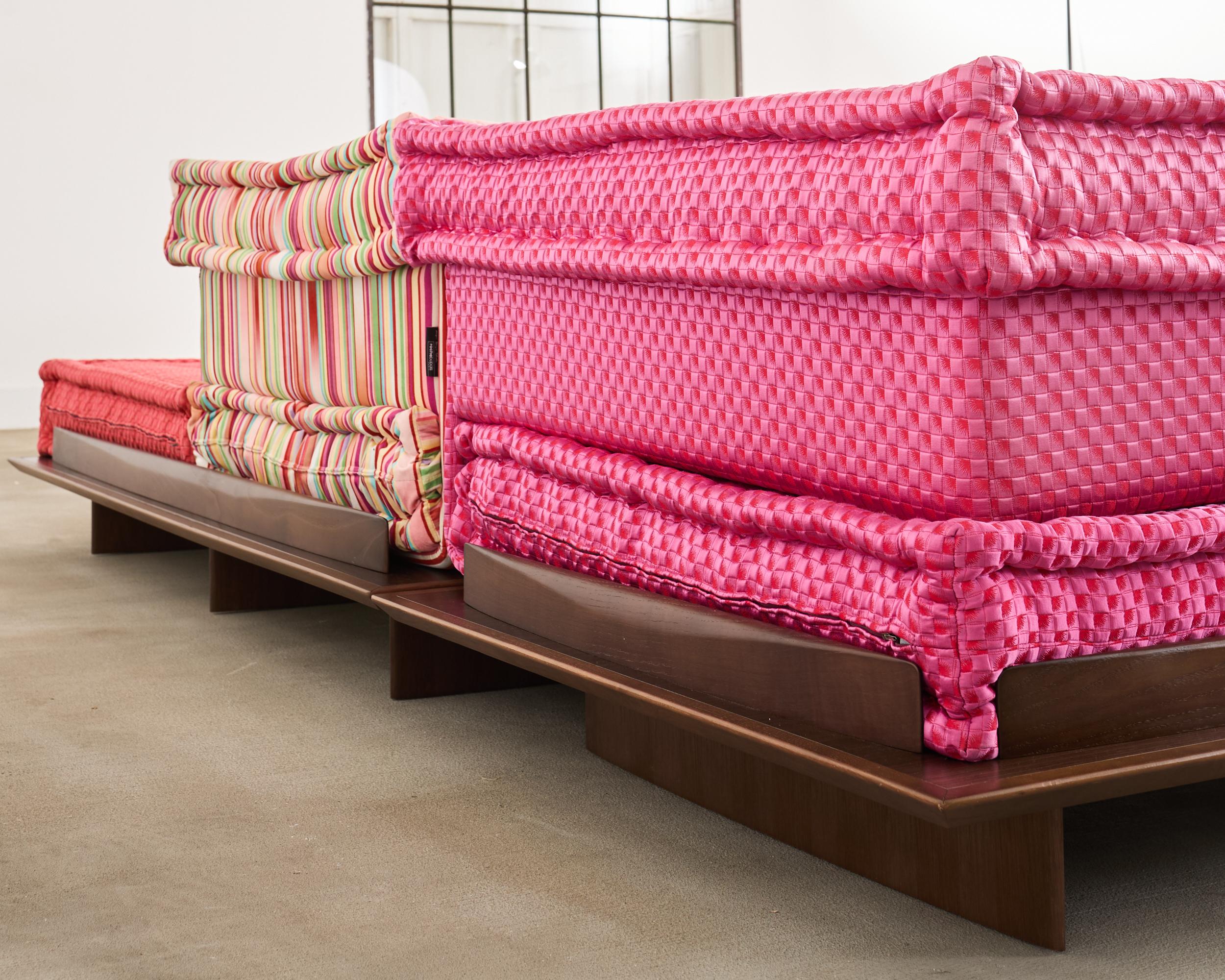 Mah Jong Natsu Kenzo Platform Sofa Hans Hopfer Roche Bobois im Angebot 11