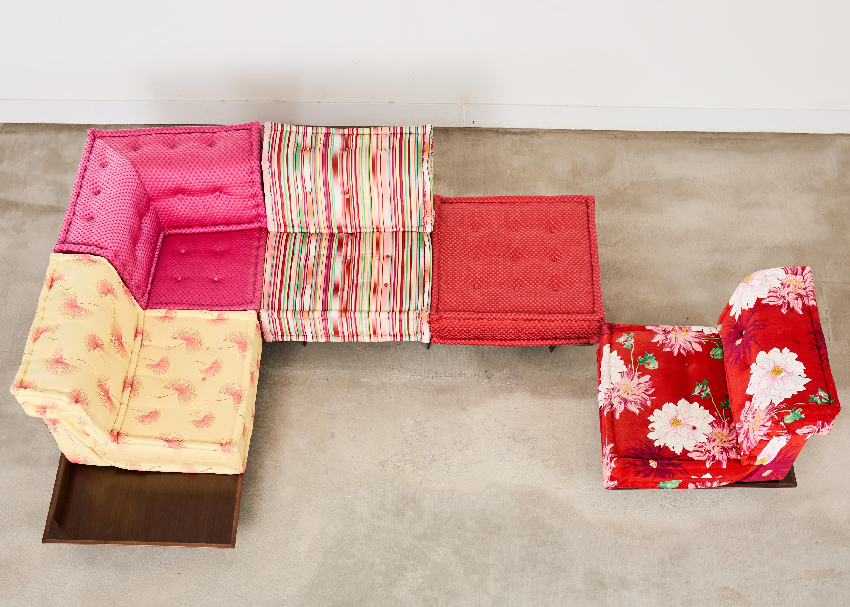 Mah Jong Natsu Kenzo Platform Sofa Hans Hopfer Roche Bobois (Stoff) im Angebot