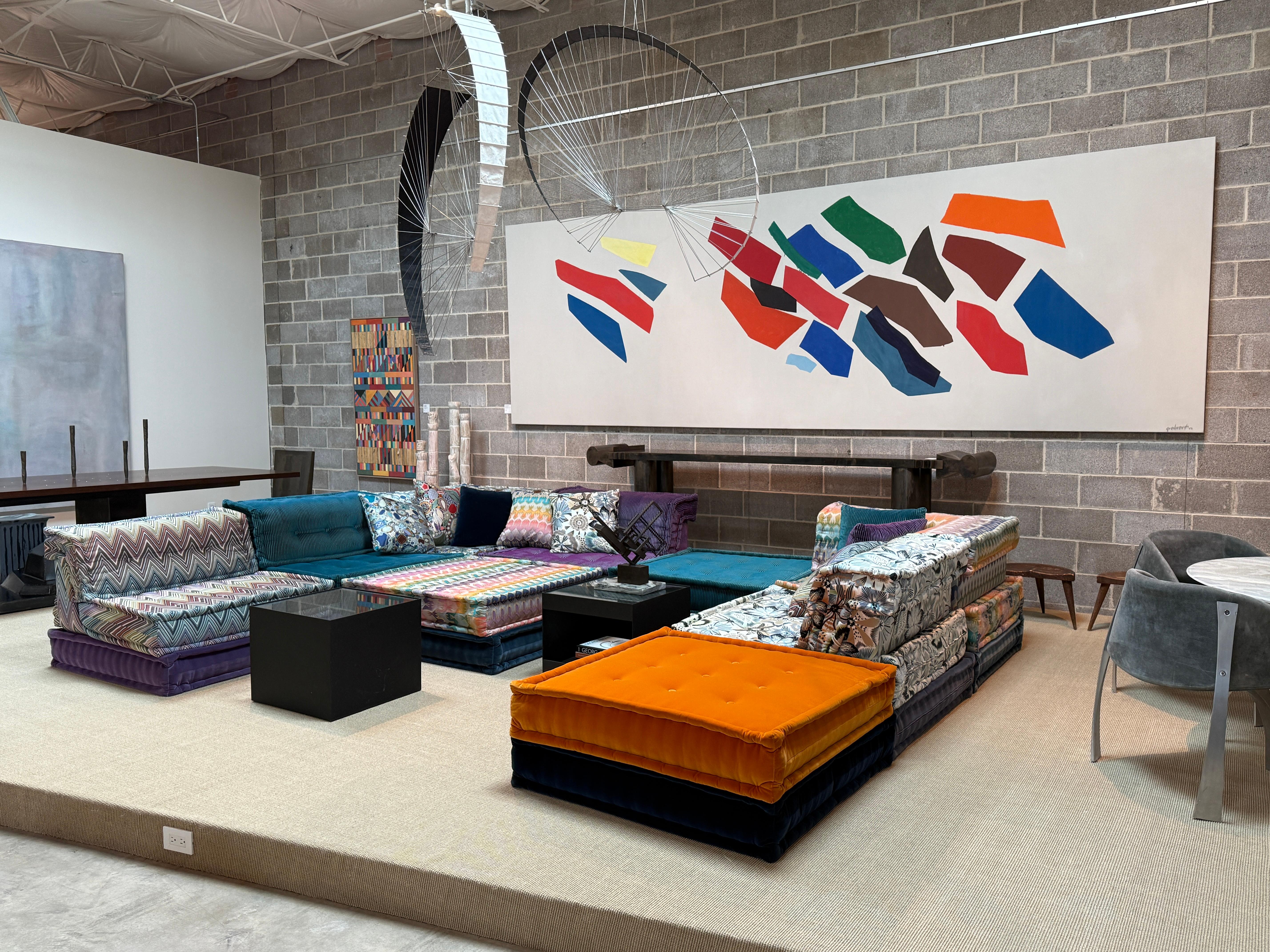 Grand canapé modulaire 