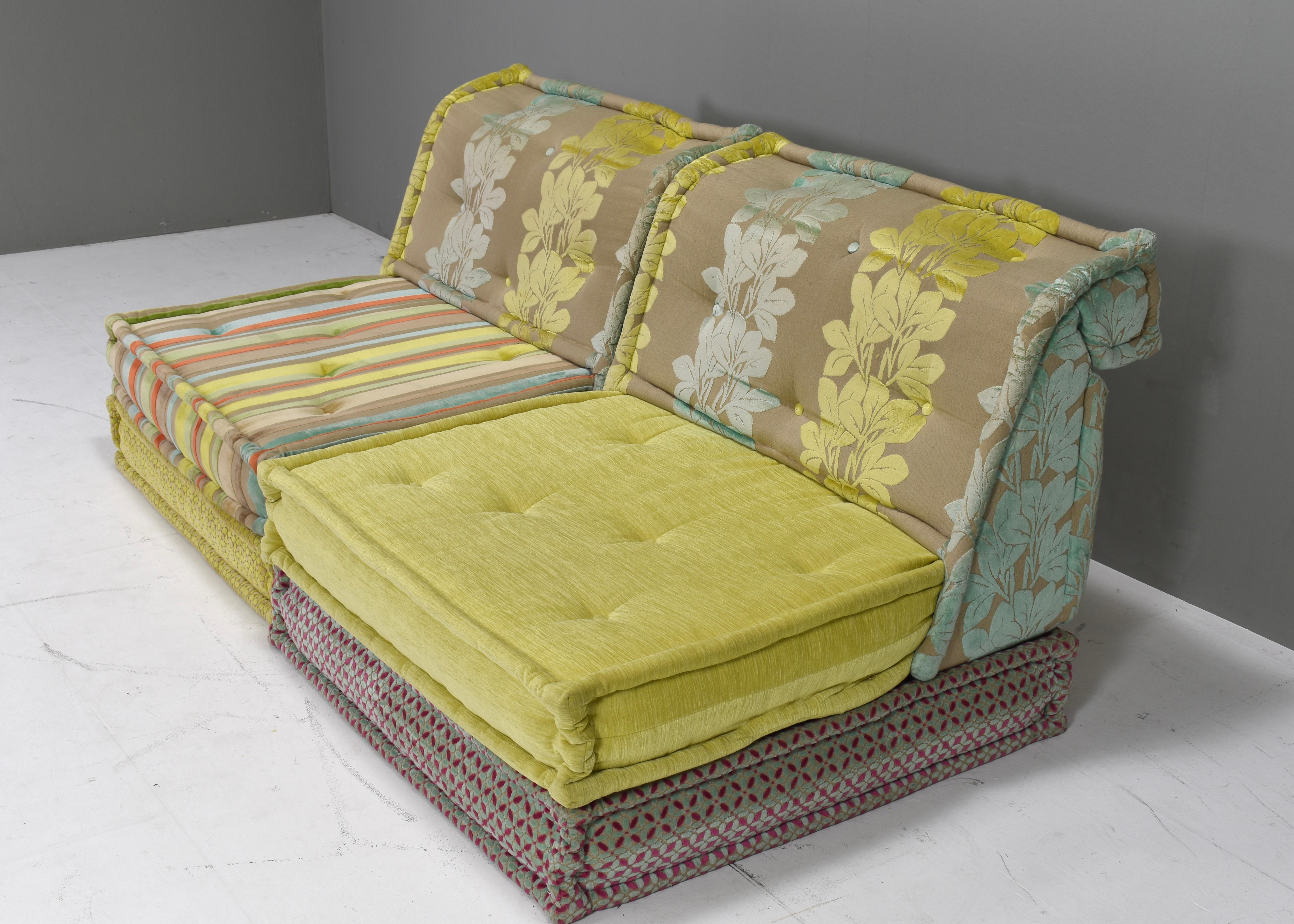 Mah Jong sofa by Gobbo Salotti, Italy – circa 1980 For Sale 4