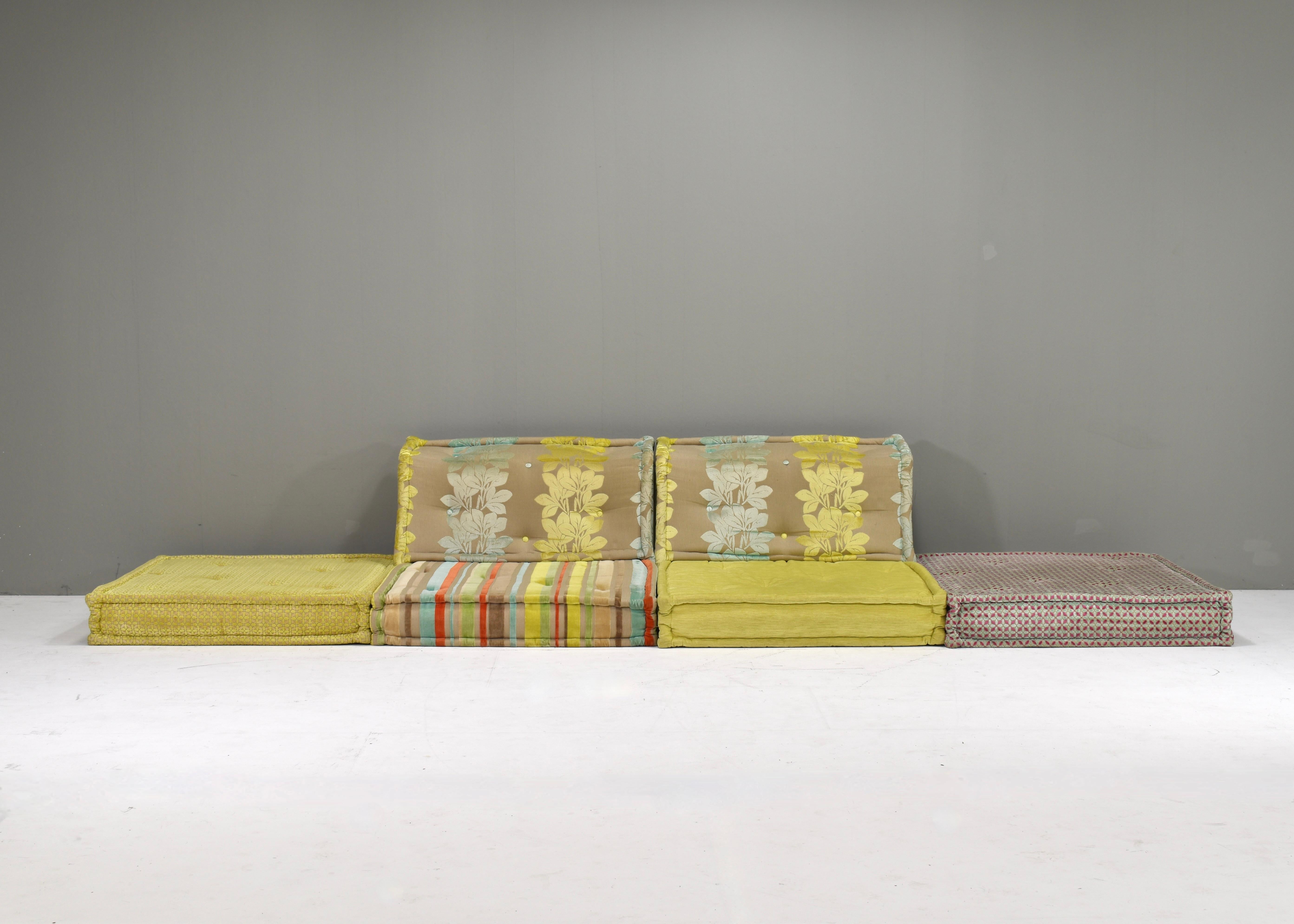 Mid-Century Modern Canapé Mah Jong par Gobbo Salotti, Italie - circa 1980 en vente