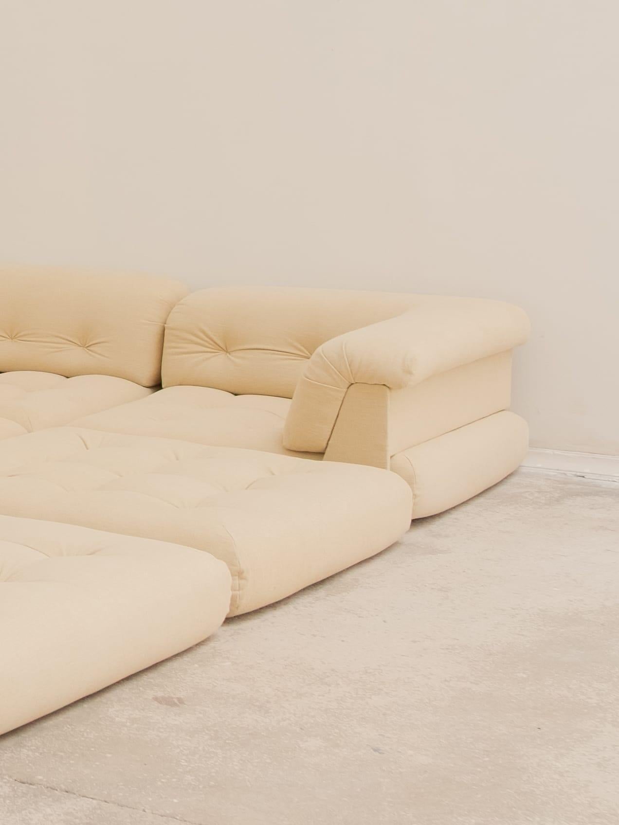 Maha Jong-Sofa von Hans Hopfer für Roche Bobois, 70er-Jahre, Frankreich im Angebot 5