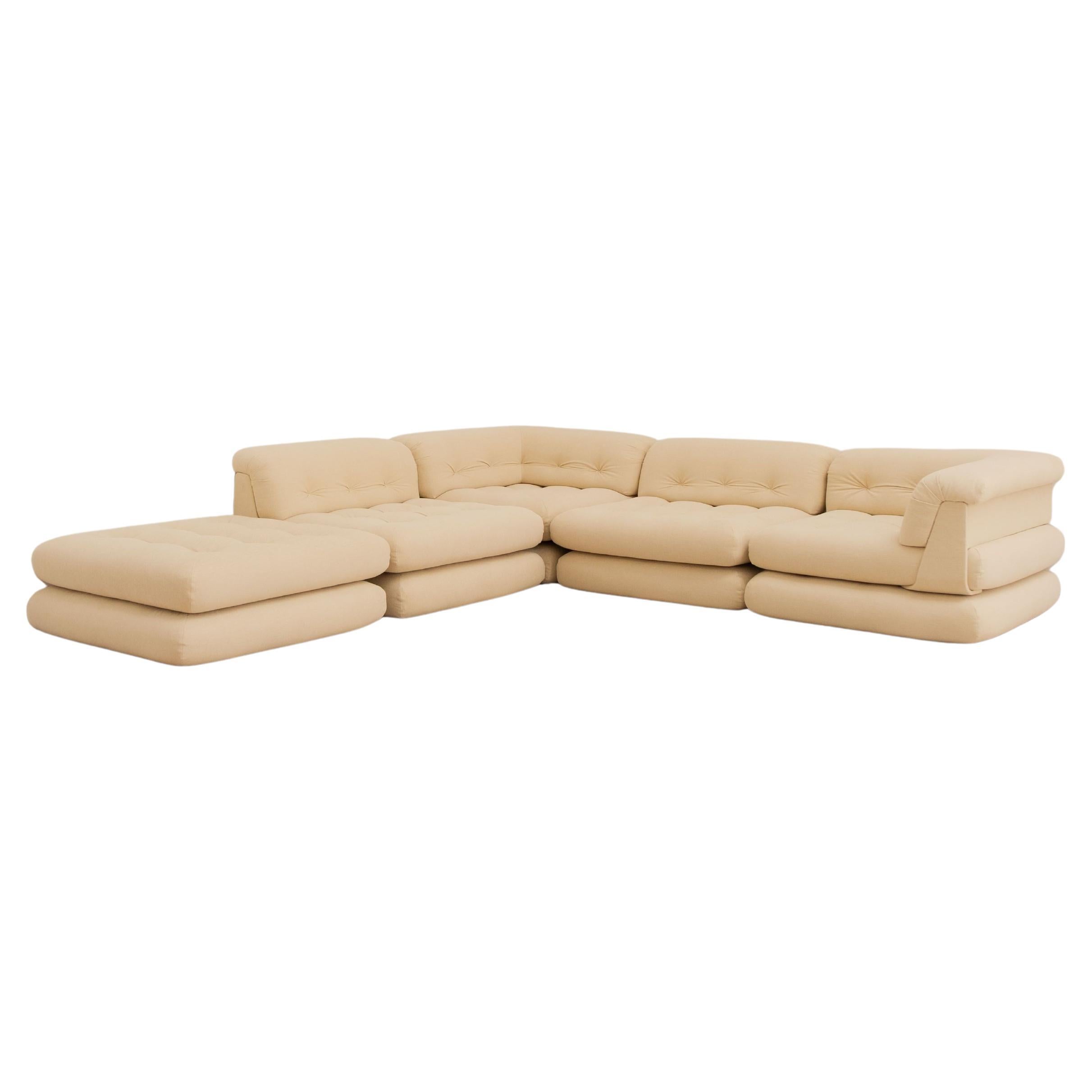 Mah Jong sofa by Hans Hopfer for Roche Bobois, 70's, France