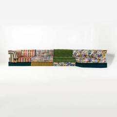 Mah-Jong Sofa by Hans Hopfer for Roche Bobois in Missoni Home Fabric , 12 Pieces
