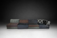 Mah Jong Sofa in ‘Kenzo Takada’ Fabric by Hans Hopfer for Roche Bobois France