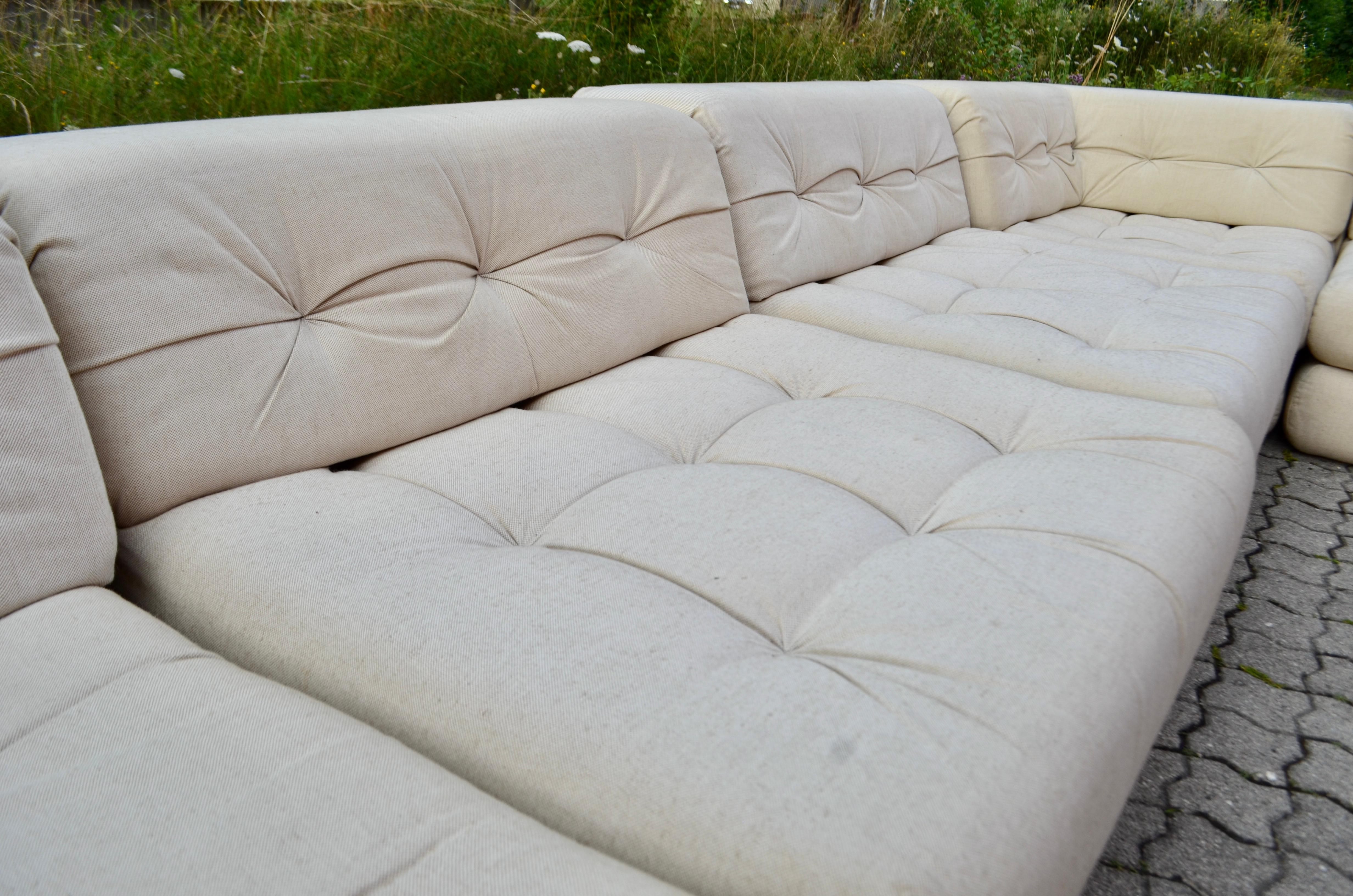 Mah Jong Sofá Modular Vintage de Hans Hopfer para Roche Bobois 1970 en venta 4