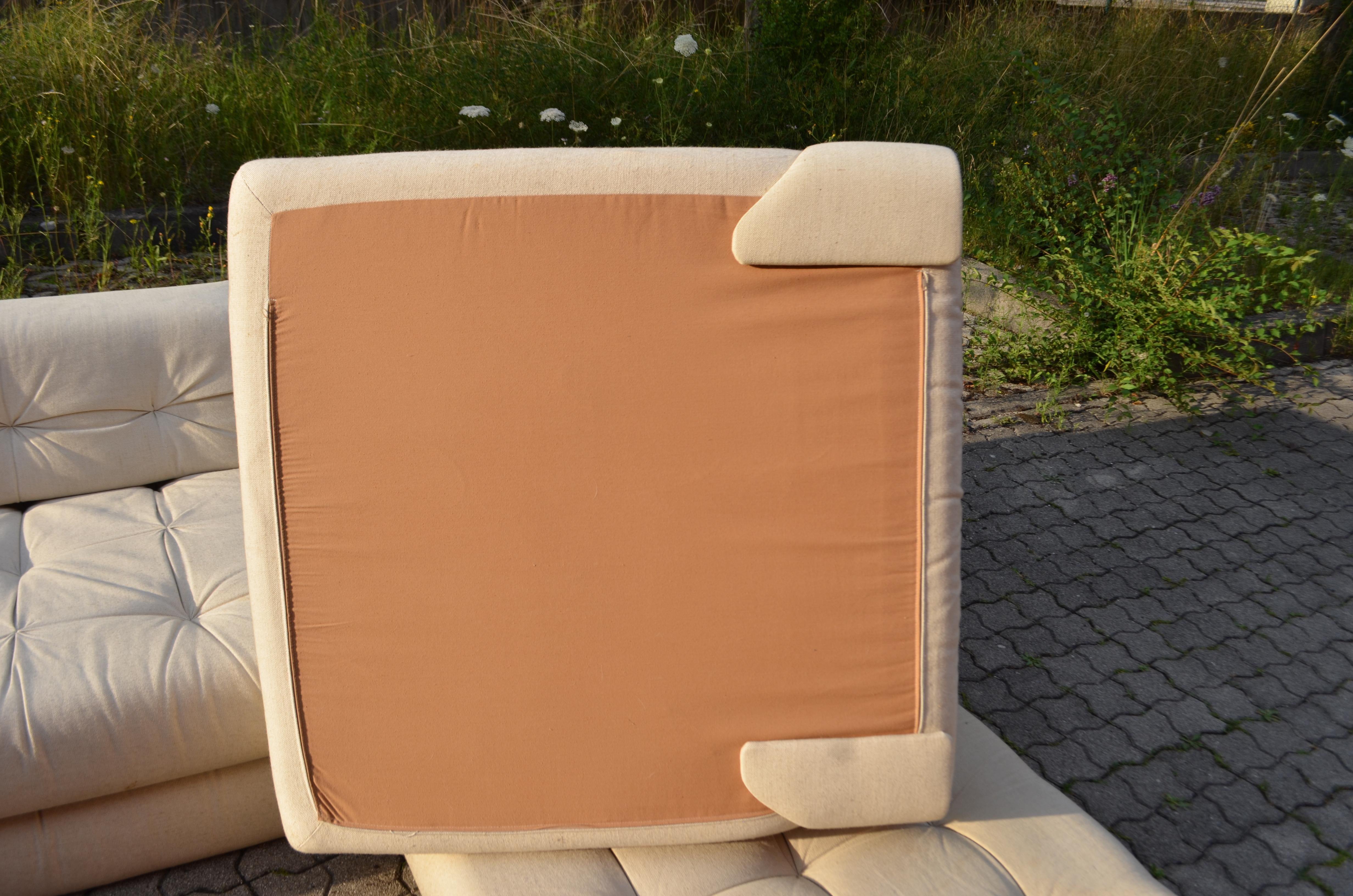 Mah Jong Sofá Modular Vintage de Hans Hopfer para Roche Bobois 1970 en venta 8