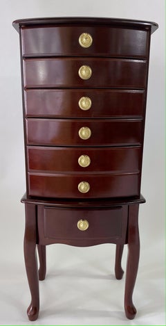 Mahagony Flatware Chest End Table by Thomas Pacconi