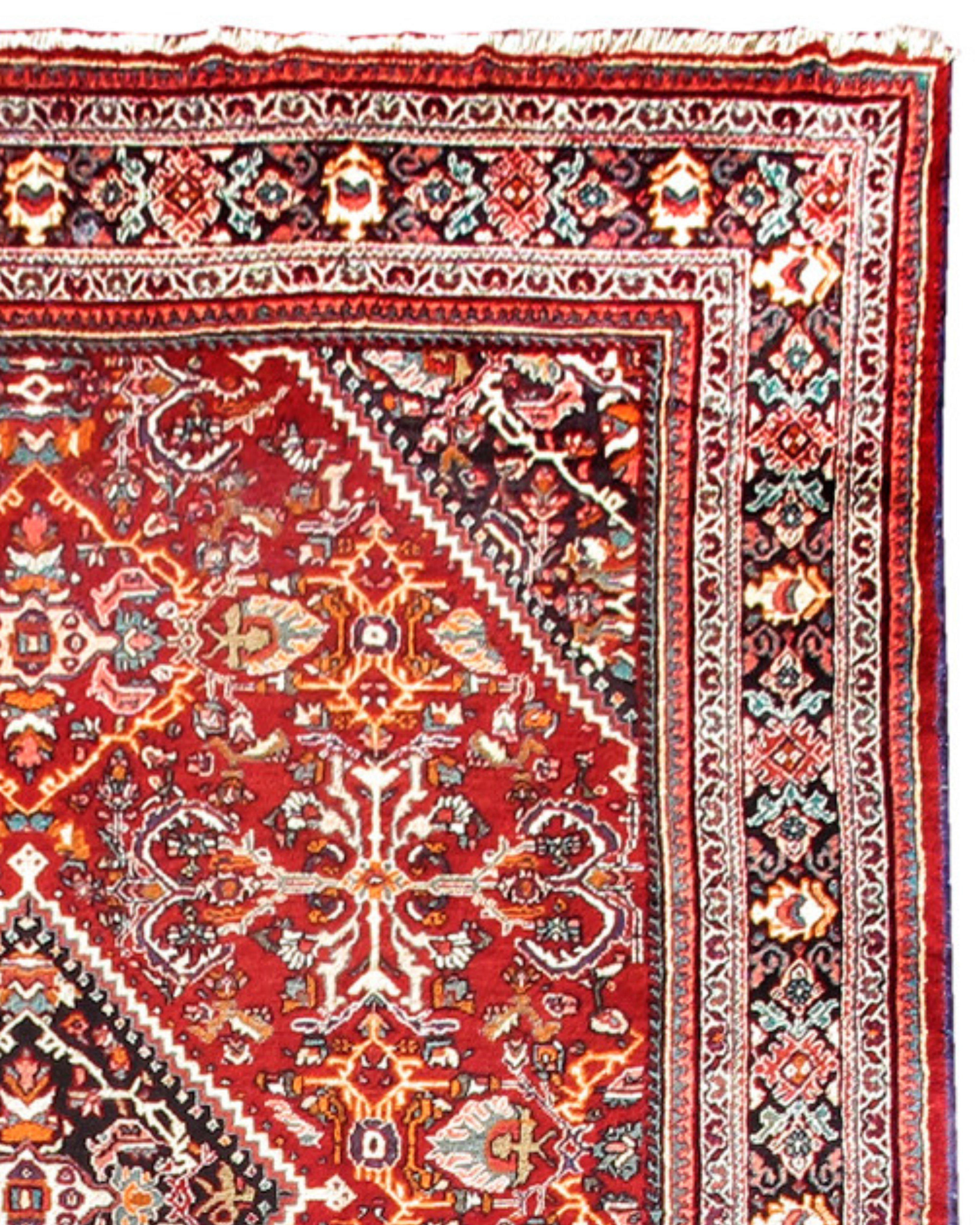 Mahal Carpet, 20th Century

Additional Information:
Dimensions: 10'10