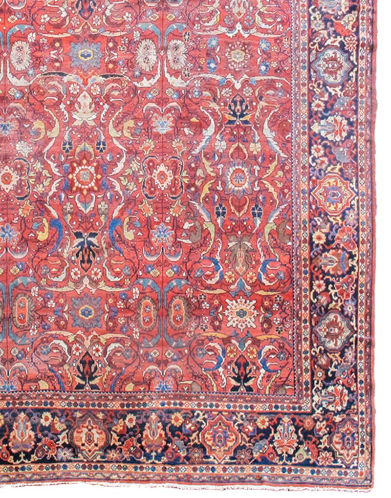 Persian Mahal, early 20th century, measures: 10'5