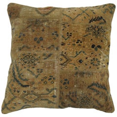 Mahal Persian Patchwork Rug Pillow