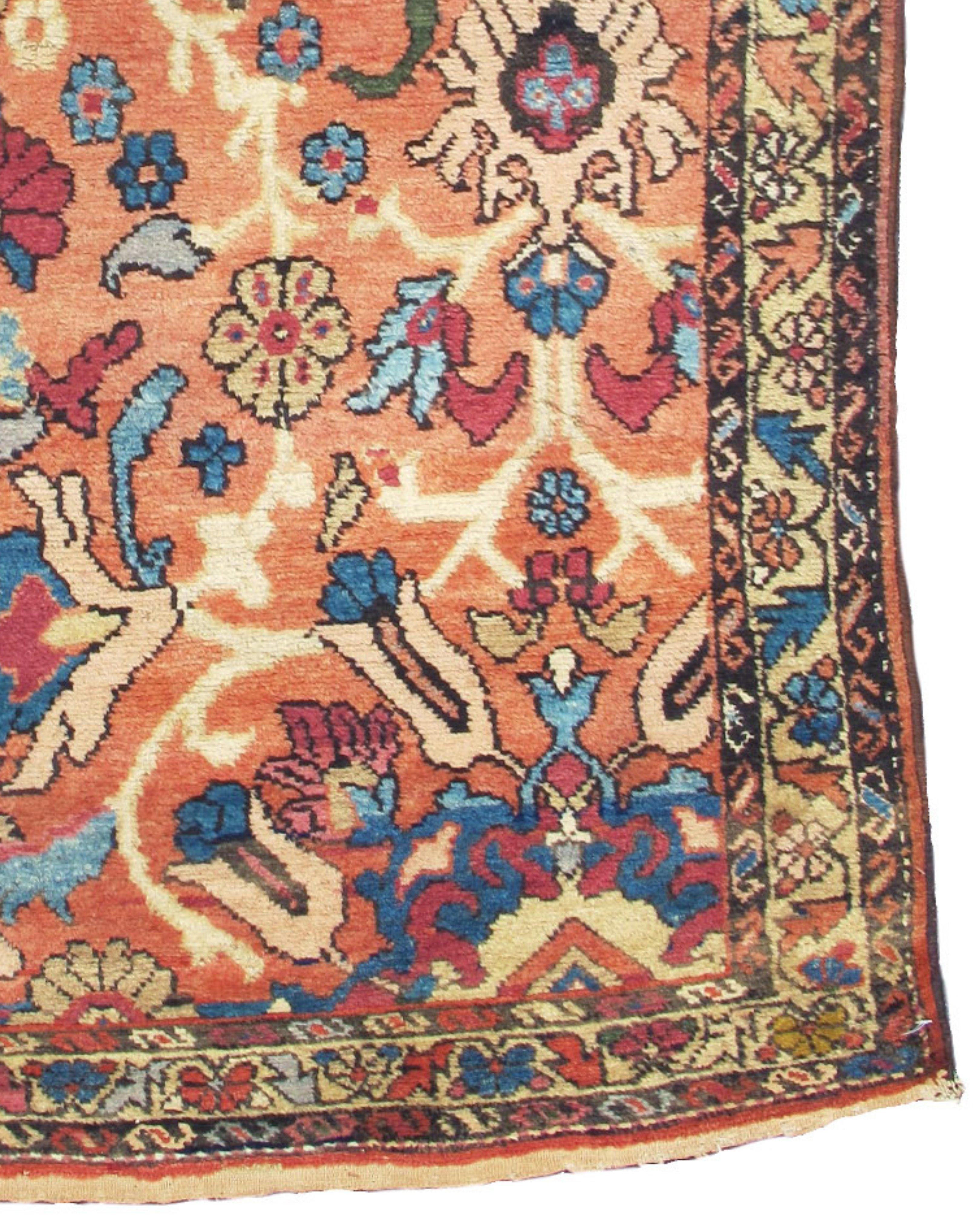 Mahal Sampler (Vagireh) Rug, Late 19th Century In Excellent Condition For Sale In San Francisco, CA