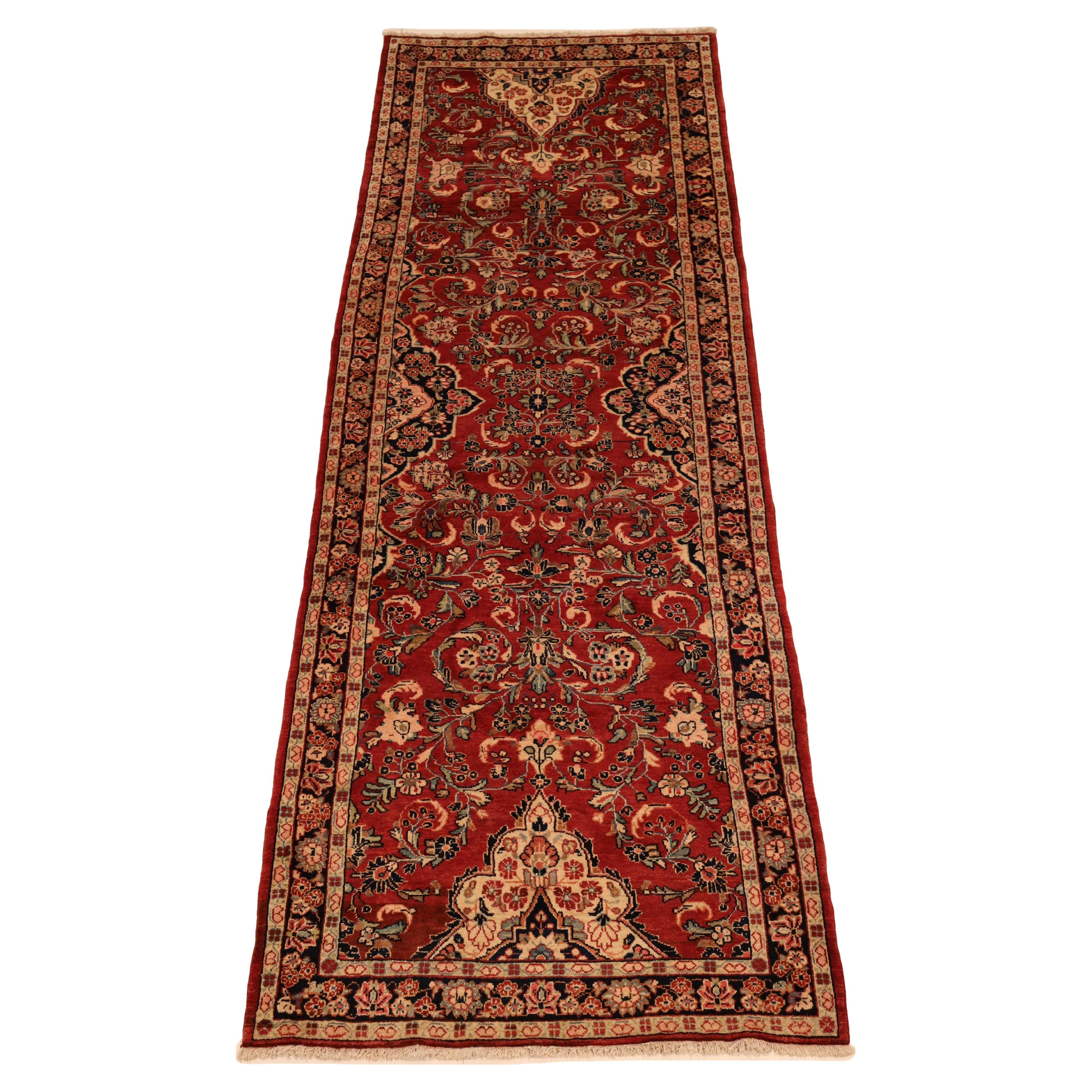 Mahal Semi-Antique-Läufer Mahal - 4'6" x 13'7"