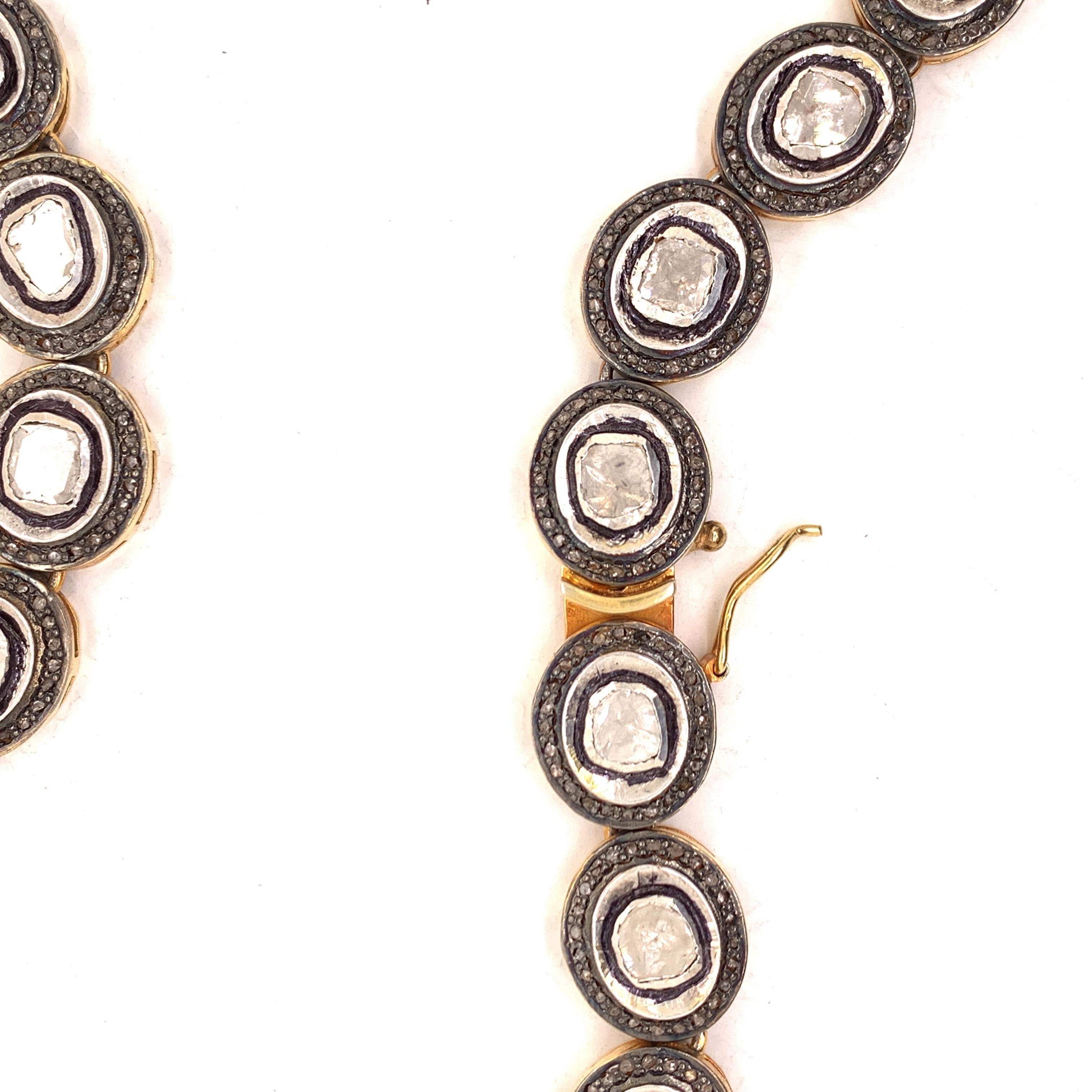 Contemporary Maharaja 20 Carat Fancy Cut Diamond Necklace Pendant For Sale