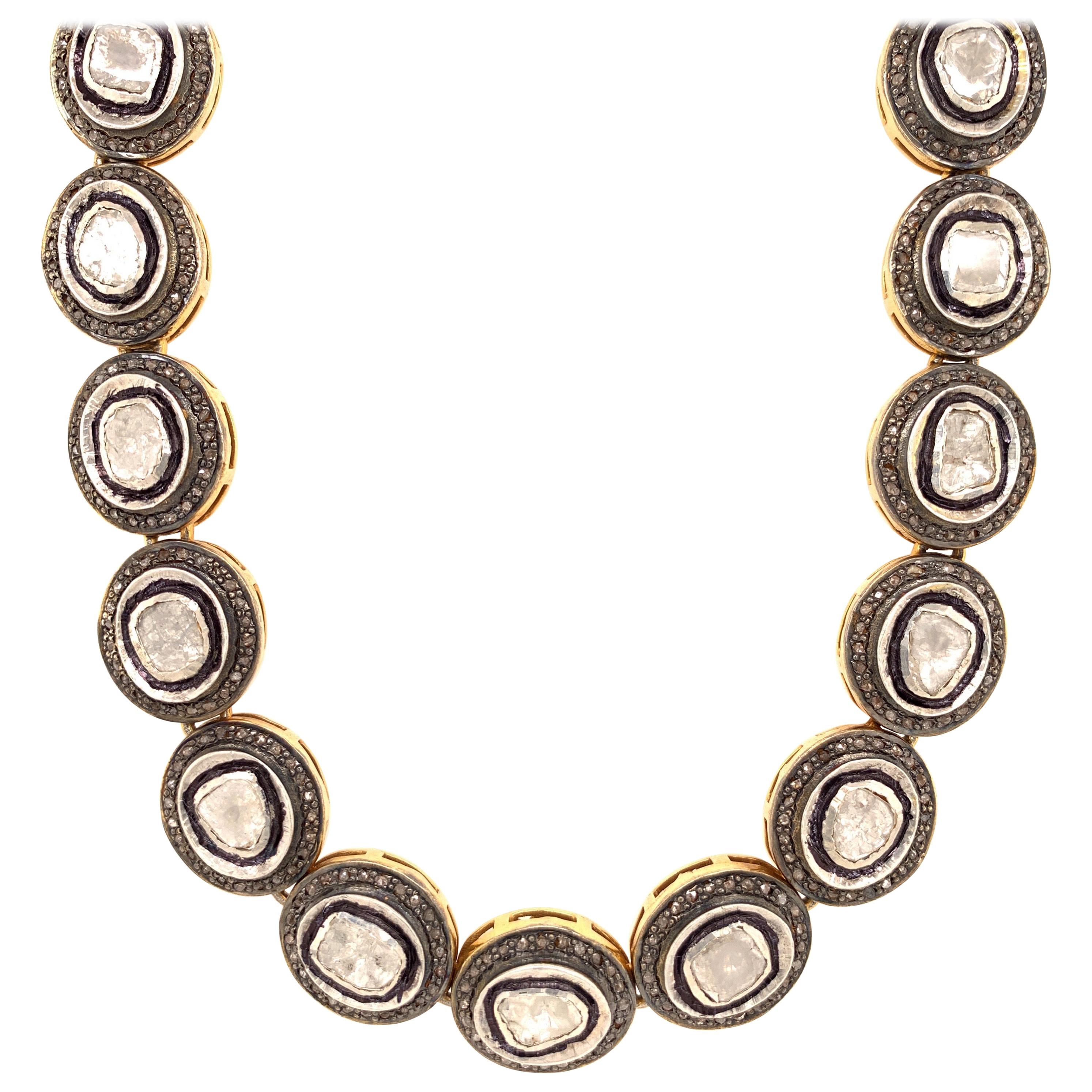 Maharaja 20 Carat Fancy Cut Diamond Necklace Pendant
