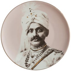 Maharaja Porcelain Dinner Plate by Vito Nesta for Les-Ottomans Part 2