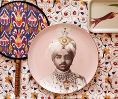 Assiette à dîner en porcelaine Maharaja de Vito Nesta pour Les-Ottomans Part 6