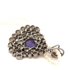 Maharaja Tanzanite & Fancy Cut Diamond Necklace