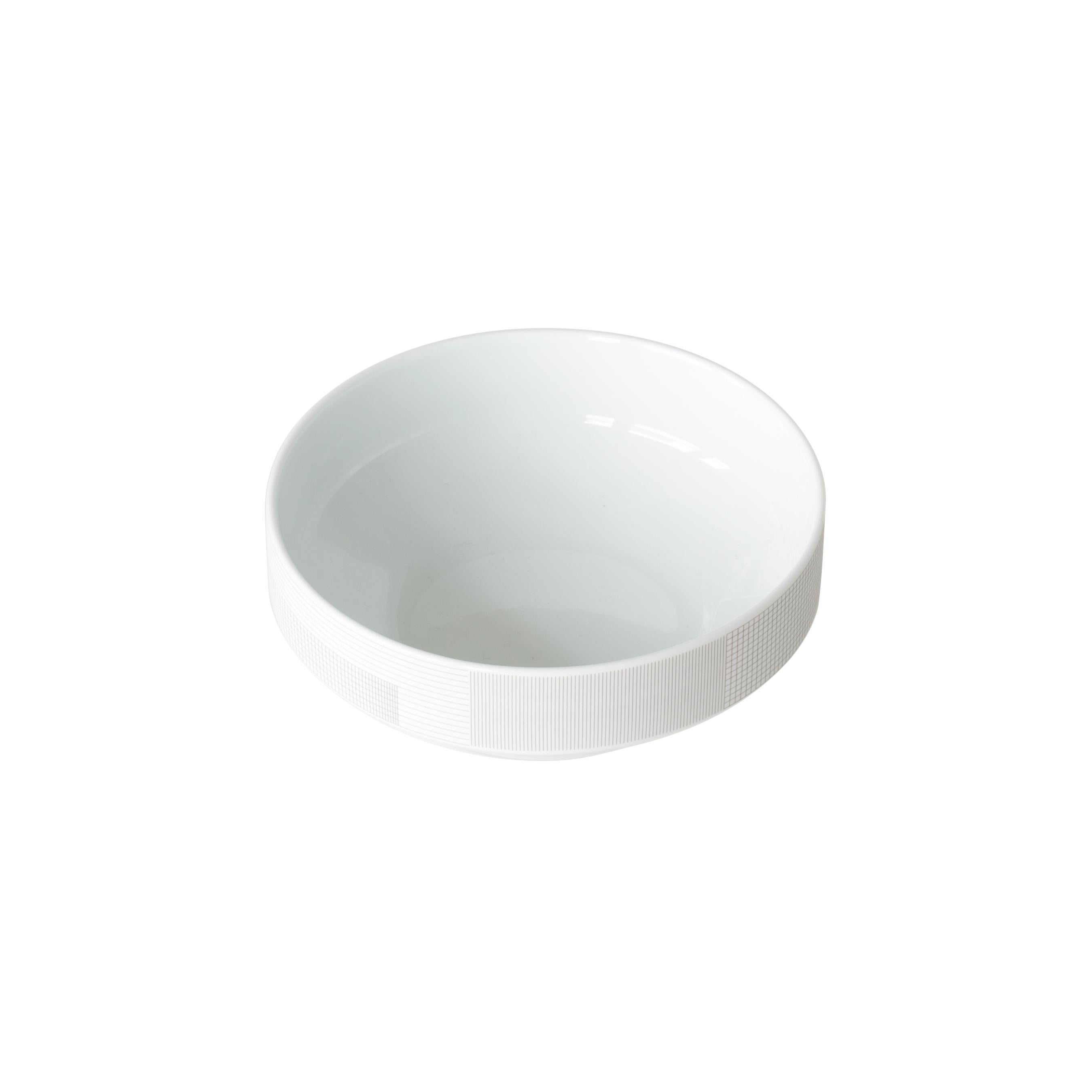 Maharam Pattern Porcelain Bowl by Scholten & Baijings  For Sale