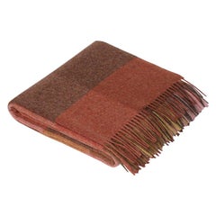 Vintage Maharam Throw, in Wool Check 002 Peony, by Paul Smith