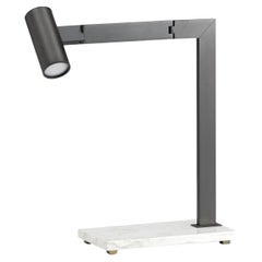 Lampe de bureau Mahari noire bruni par William Pianta
