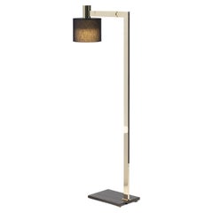 Mahari Joy Golden Floor Lamp By Wlliam Pianta 