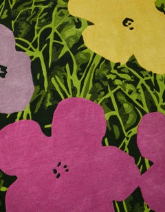 Maharishi x Andy Warhol Maha Warhol Flowers Wool Rug