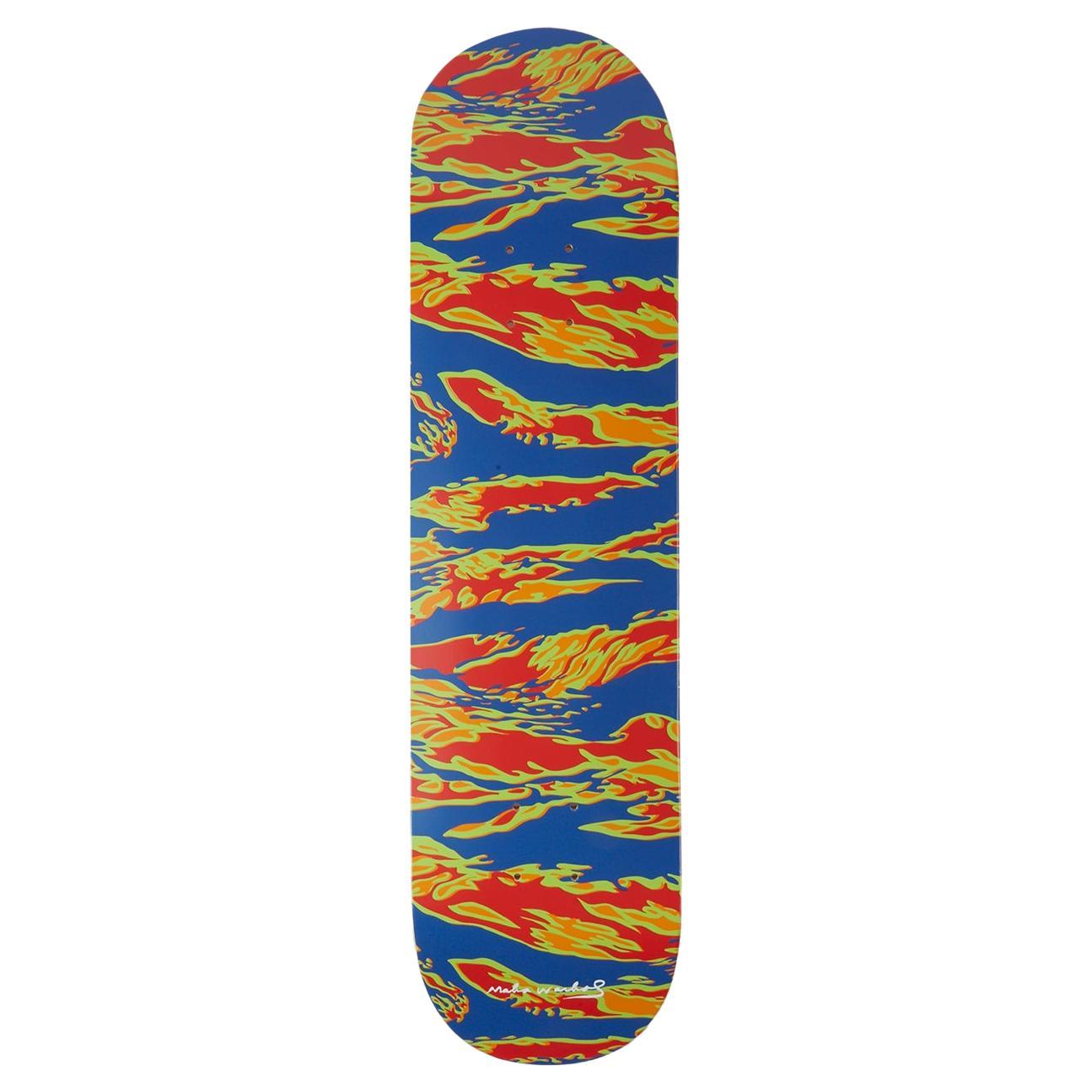 Maharishi x Andy Warhol Maha Warhol Tigerskins Skate Deck, Warhol Union For Sale