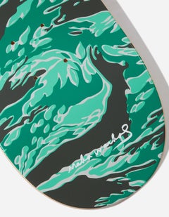 Maharishi x Andy Warhol Maha Warhol Tigerskins Skate Deck, Woodland