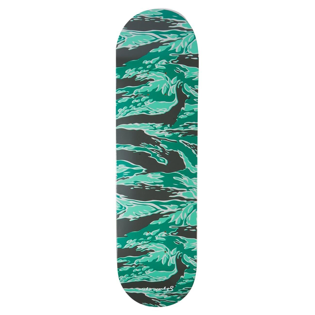 Maharishi x Andy Warhol Maha Warhol Tigerskins Skate Deck, Woodland