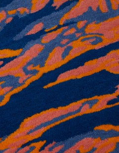 Maharishi x Andy Warhol Maha Warhol Tigerskins Wool Rug, Oasis