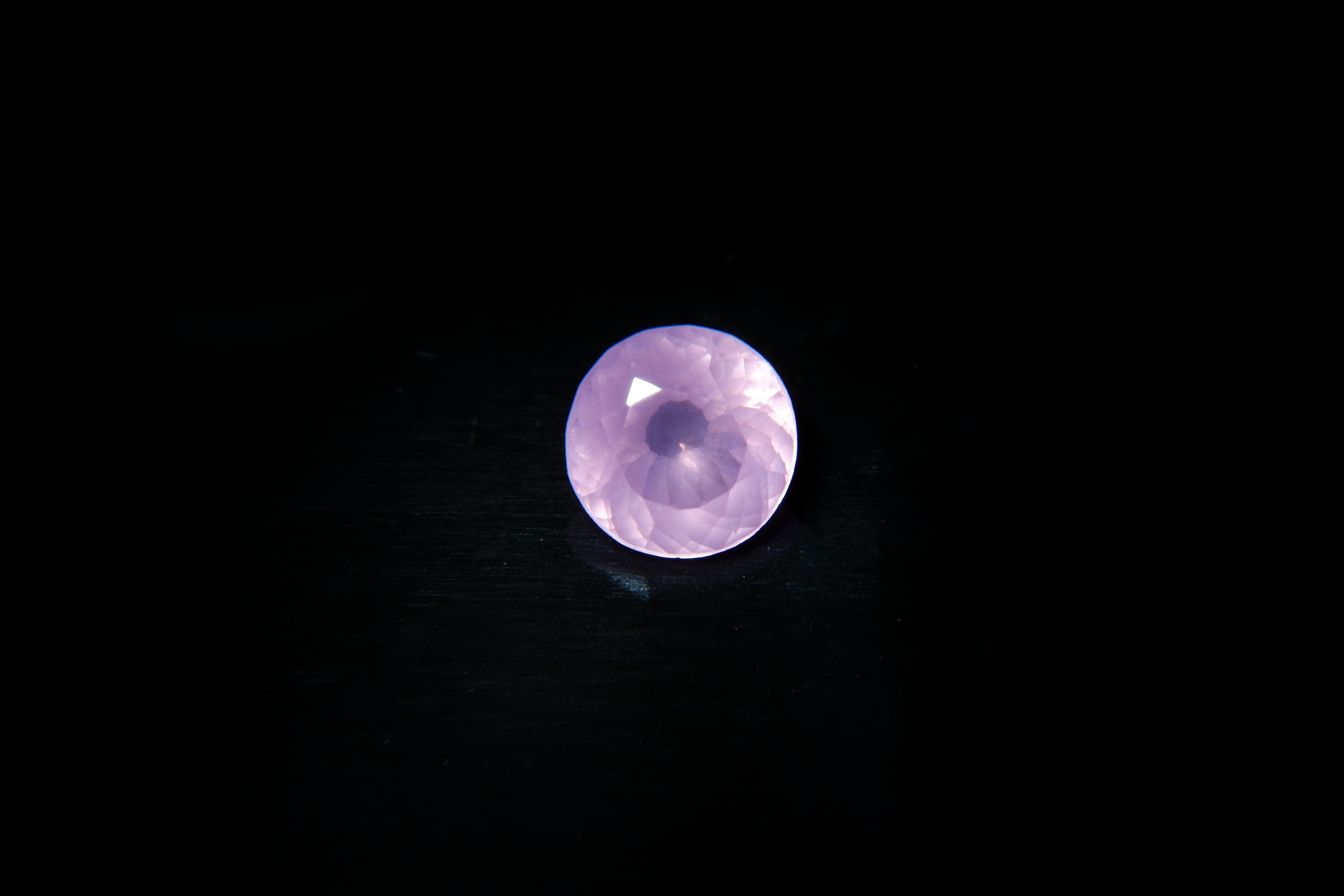 Mahenge Spinell, Solitär Ring, Spinell Verlobungsring, August Geburtsstein Ring im Angebot 5