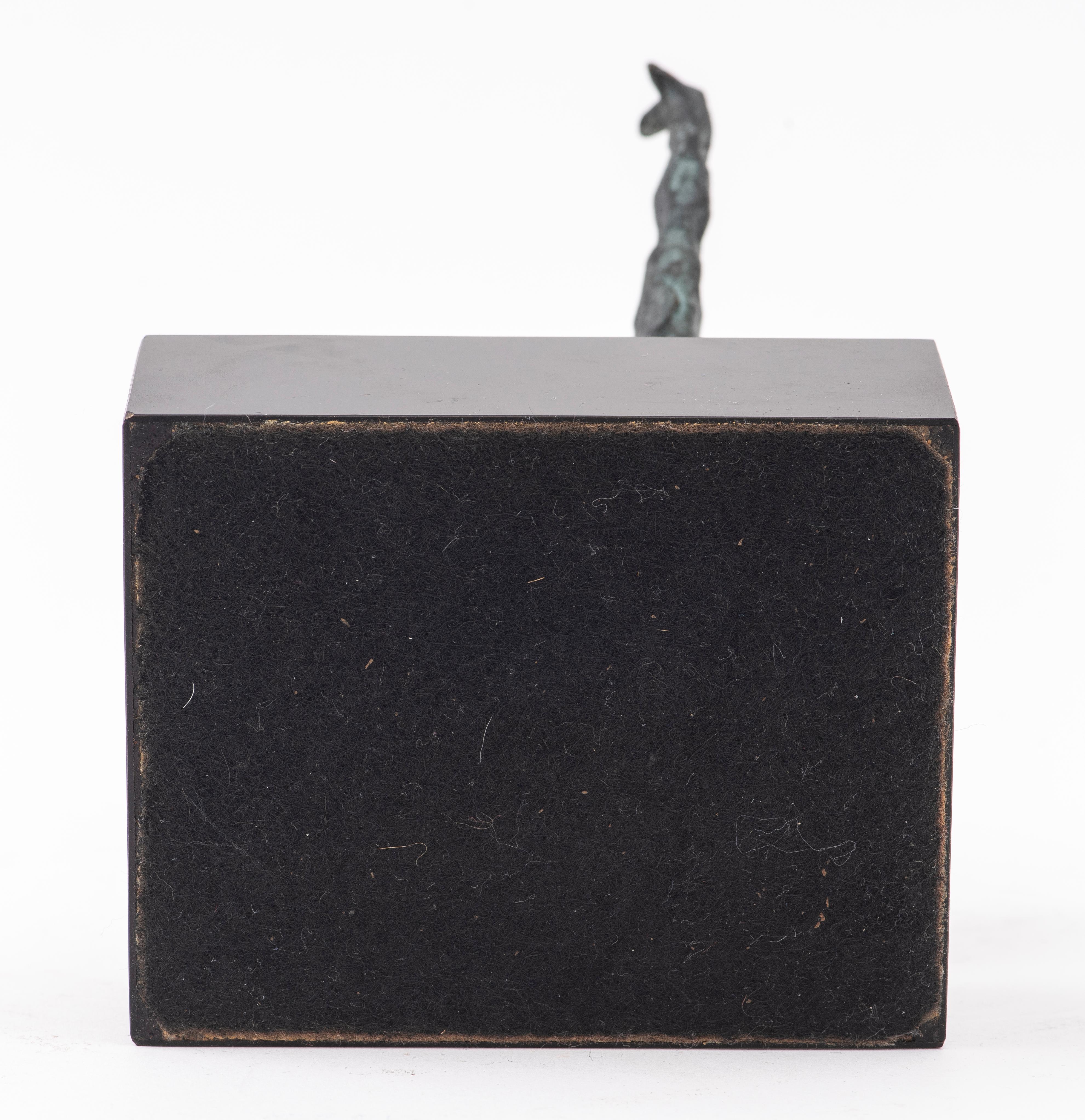 Maher Dancing Nude Bronze Sculpture, Signed For Sale 3