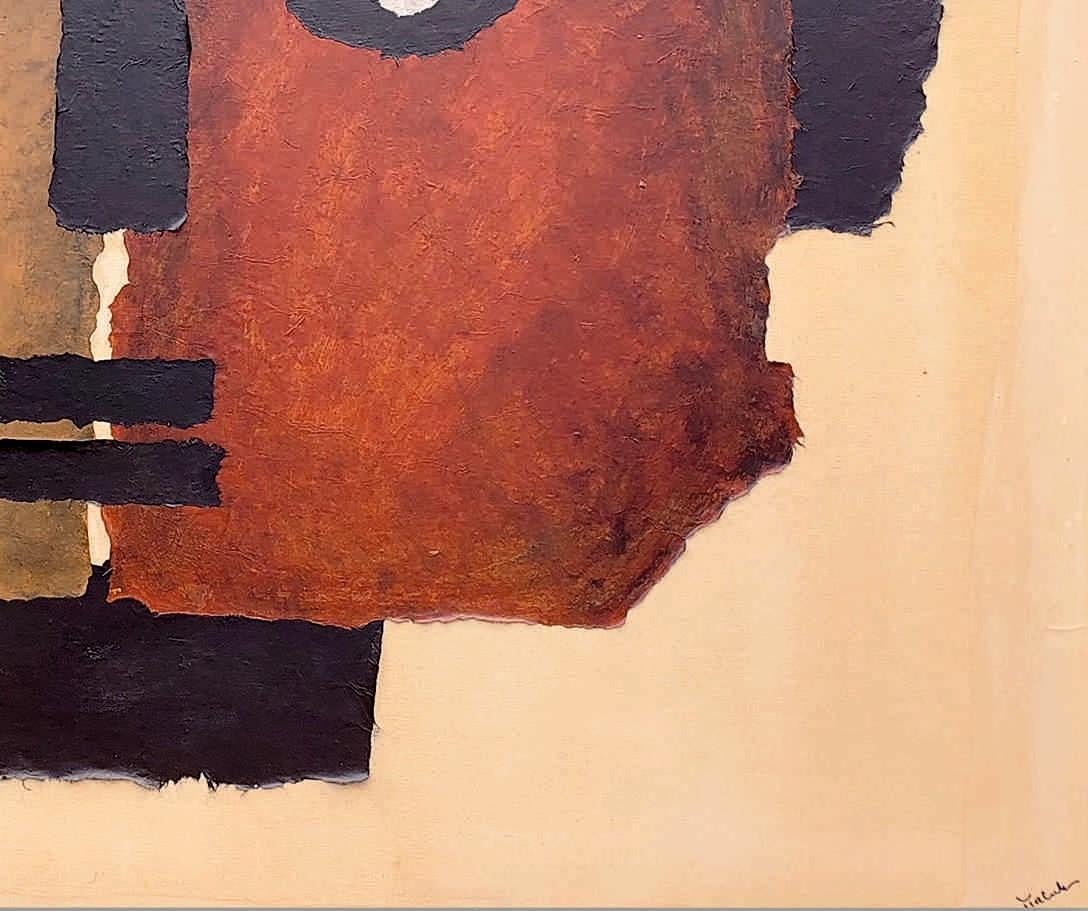 Senza titolo (Nar- Nari) - Painting di Mahesh Sharma
